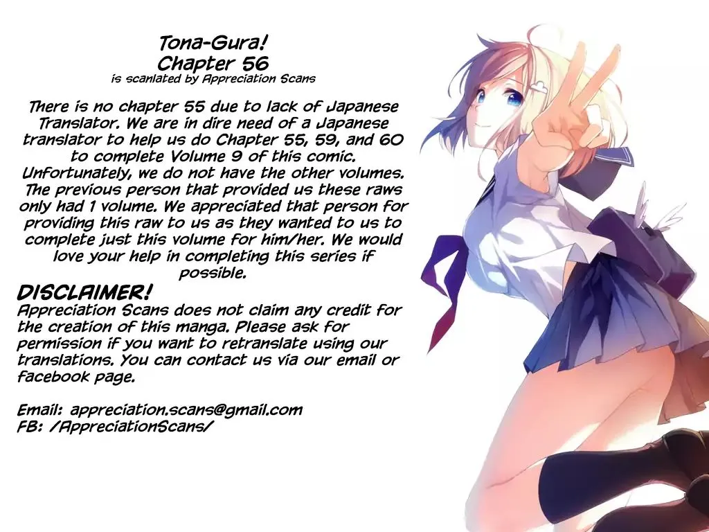 Tona-Gura! Chapter 56 page 1 - 