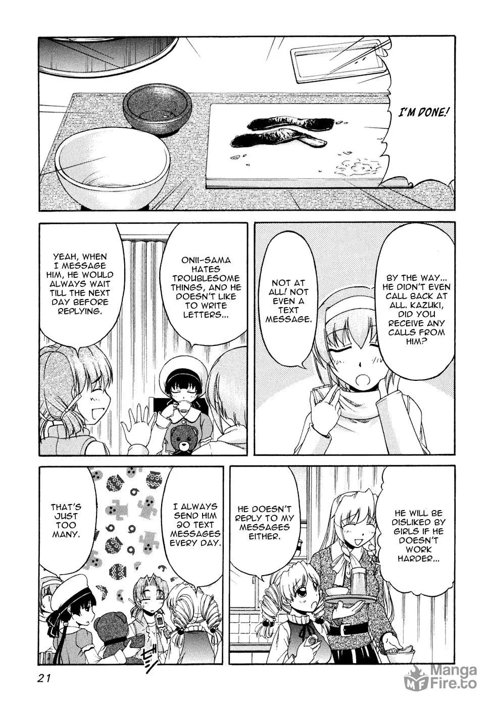 Tonagura! Chapter 36 page 21 - 