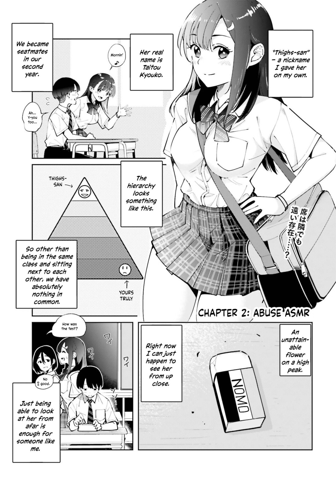 Tonari no Futomomo-san Chapter 2 page 1 - 