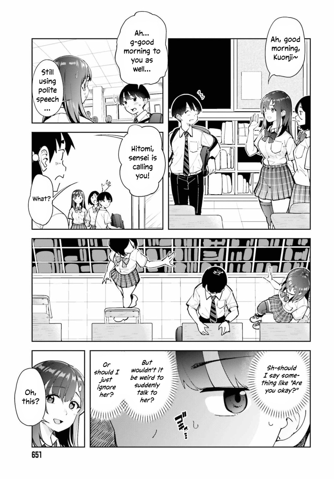 Tonari no Futomomo-san Chapter 3 page 7 - 