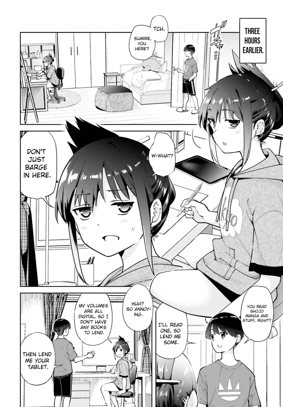 Tonari no Futomomo-san Chapter 4 page 3 - 