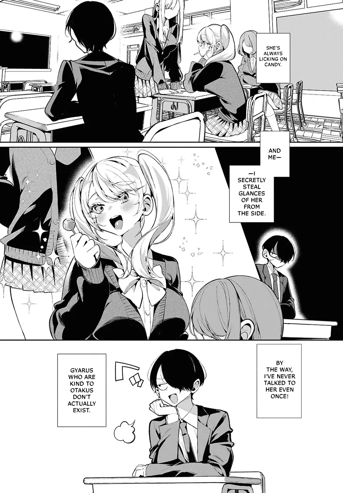 Tonari no Gyaru wa Kuchisabishii-chan Chapter 1 page 4 - 
