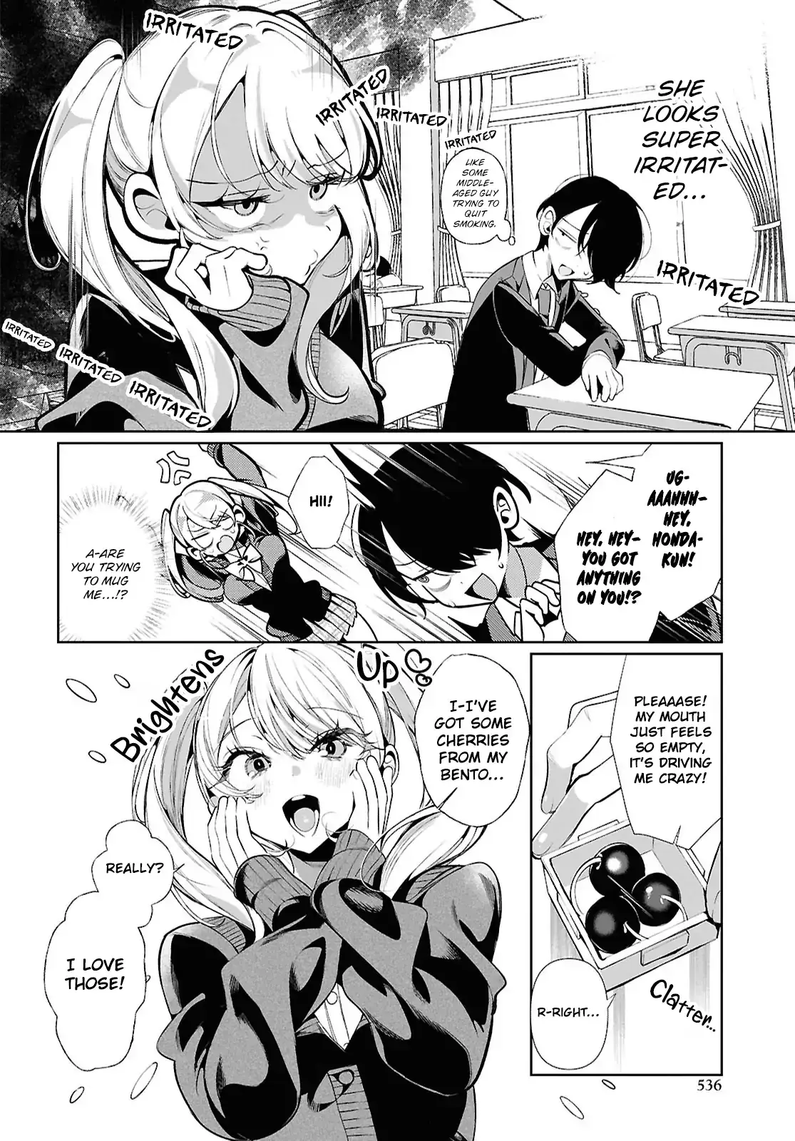 Tonari no Gyaru wa Kuchisabishii-chan Chapter 1 page 9 - 