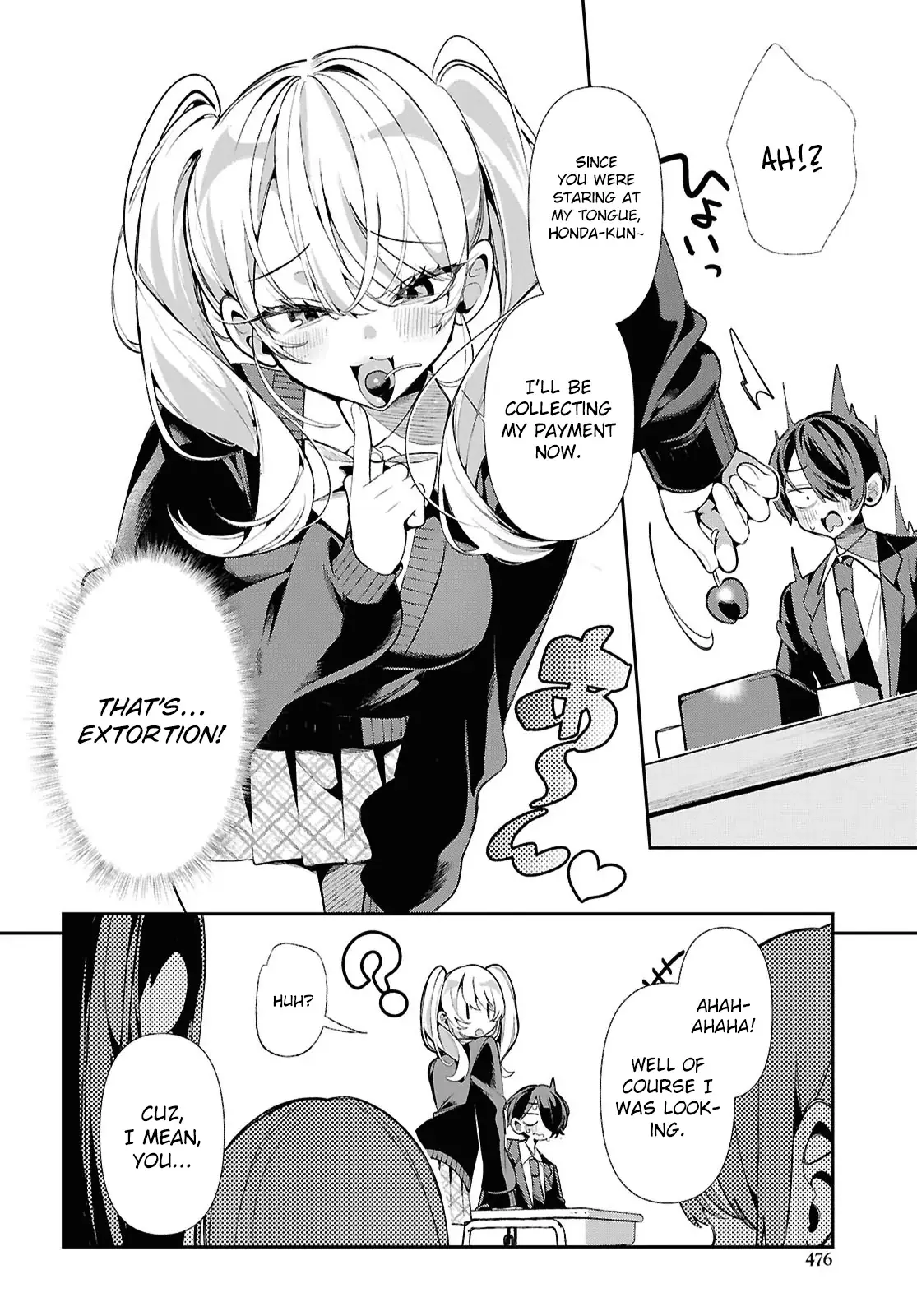Tonari no Gyaru wa Kuchisabishii-chan Chapter 2 page 13 - 
