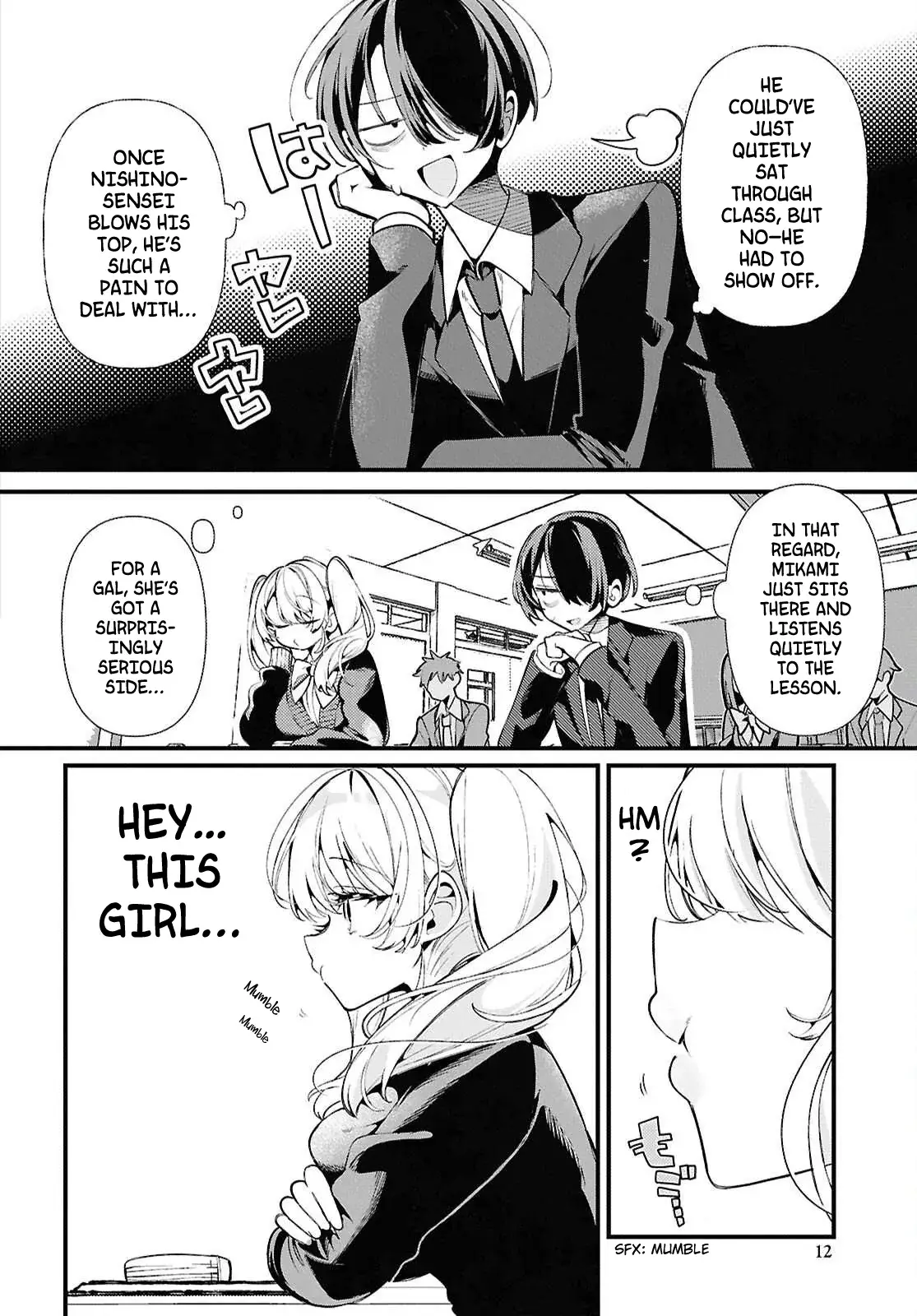 Tonari no Gyaru wa Kuchisabishii-chan Chapter 3 page 6 - 