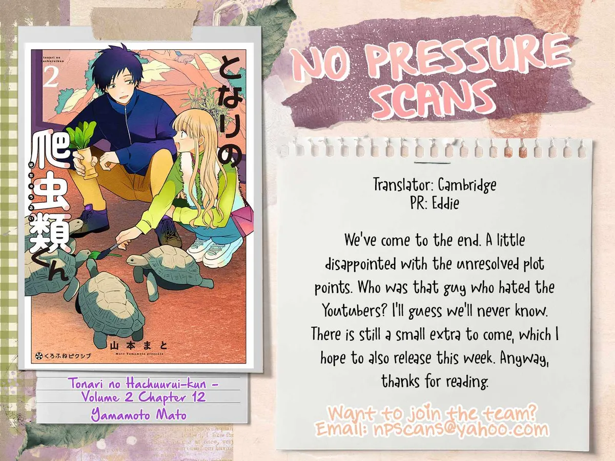 Tonari no Hachuurui-kun Chapter 12 page 38 - 