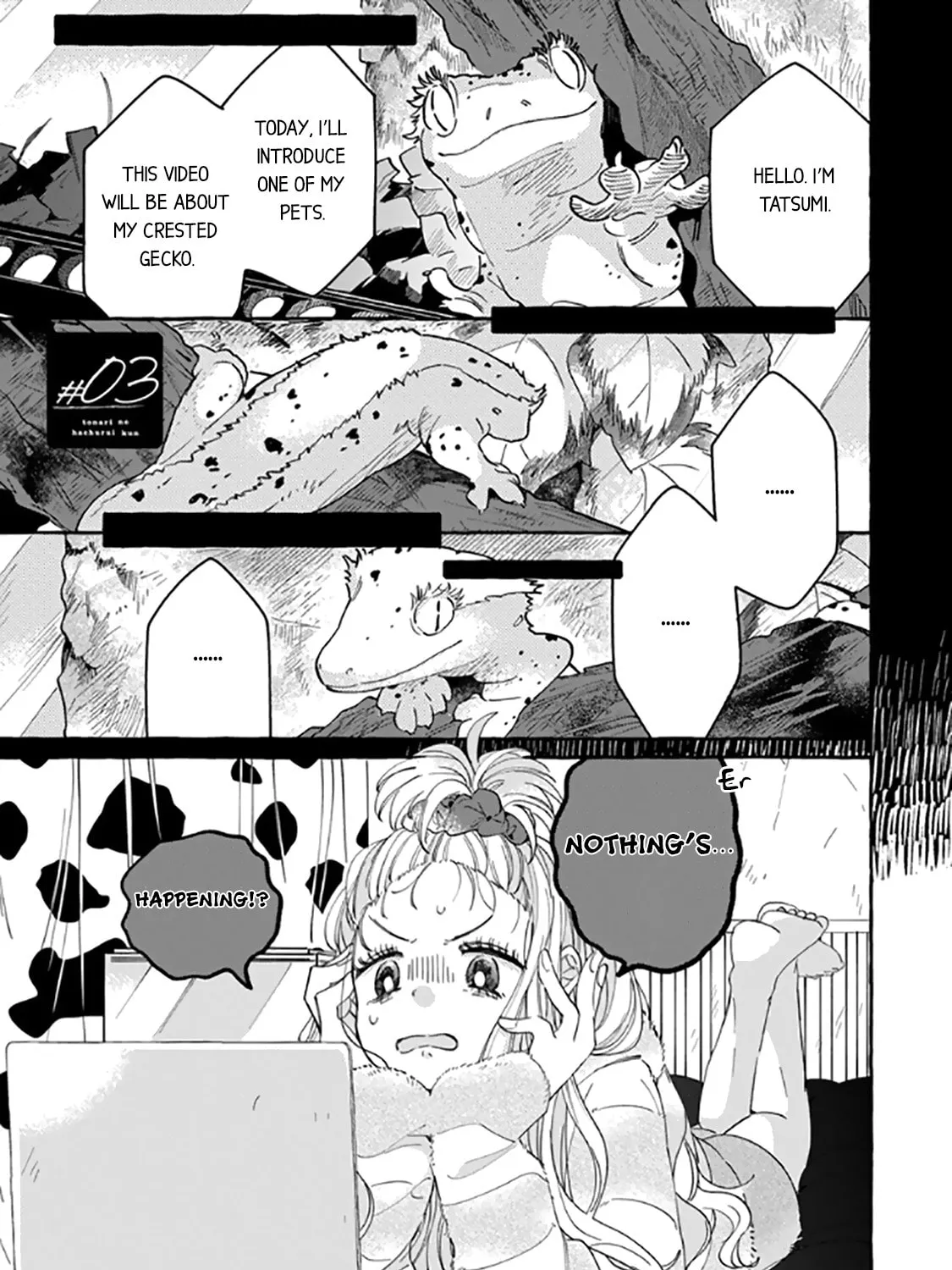 Tonari no Hachuurui-kun Chapter 3 page 3 - 