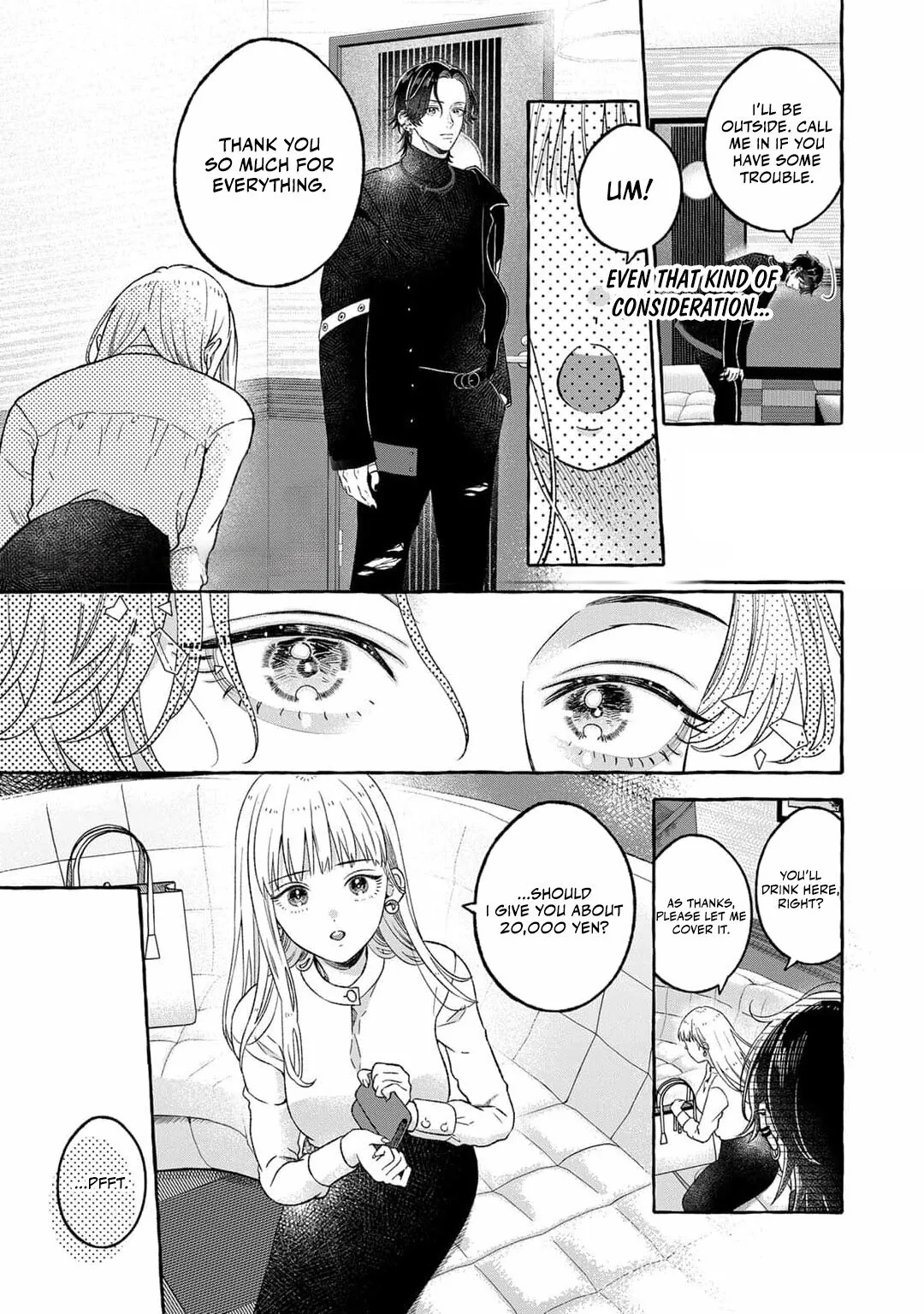 Tonari no Inkya-san wa Jitsu wa Meroi: Fukanshouna Watashi wa Oshi ni Aisare Abakareru Chapter 1 page 24 - 