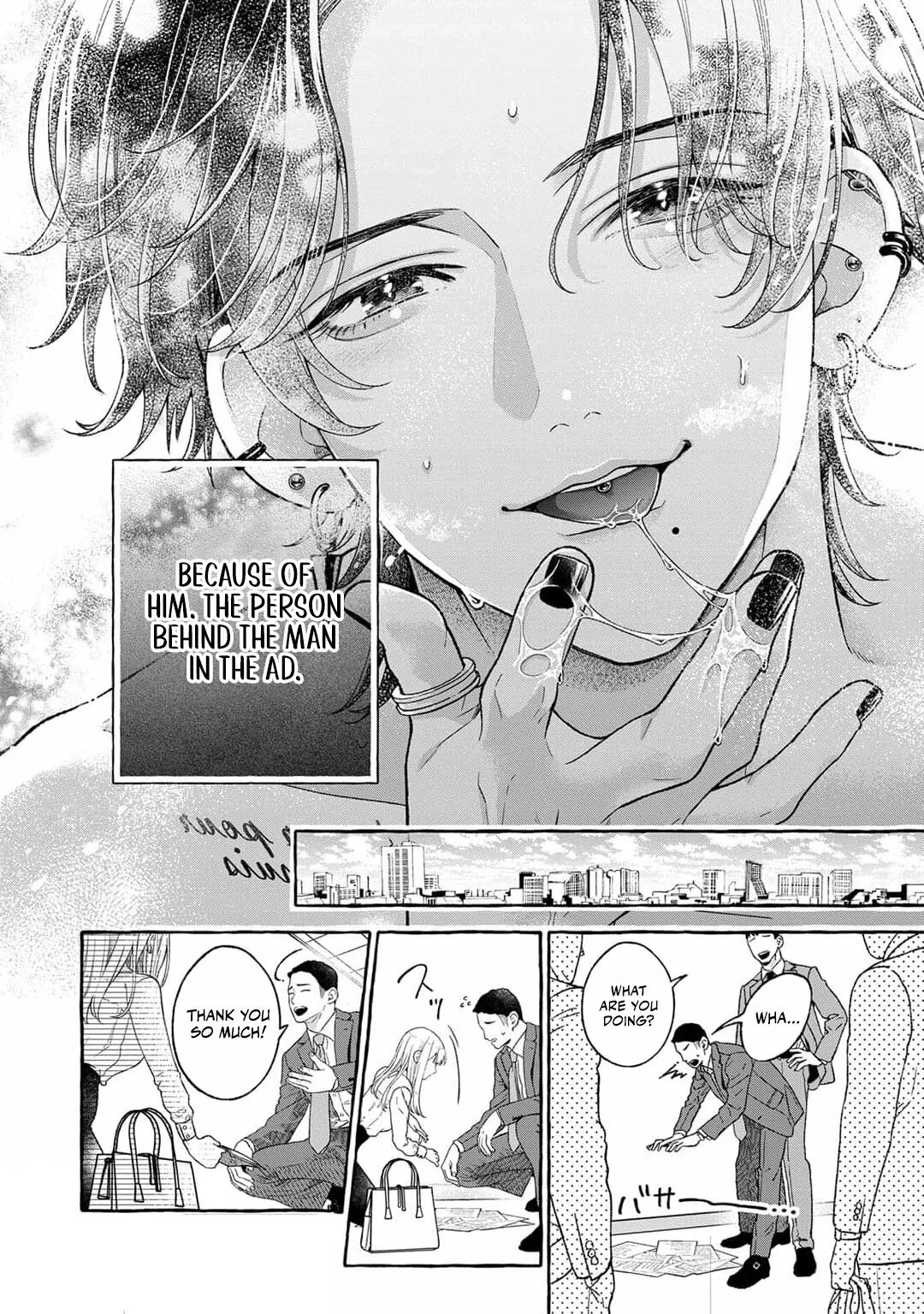 Tonari no Inkya-san wa Jitsu wa Meroi: Fukanshouna Watashi wa Oshi ni Aisare Abakareru Chapter 1 page 5 - 