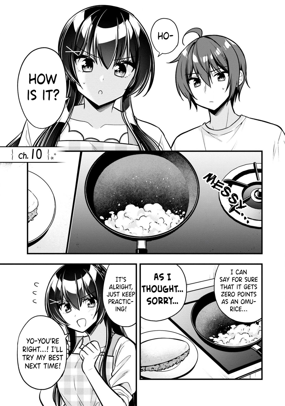 Tonari no Kuderella o Amayakashitara, Uchi no Aikagi o Watasu Koto ni Natta Chapter 10 page 2 - 