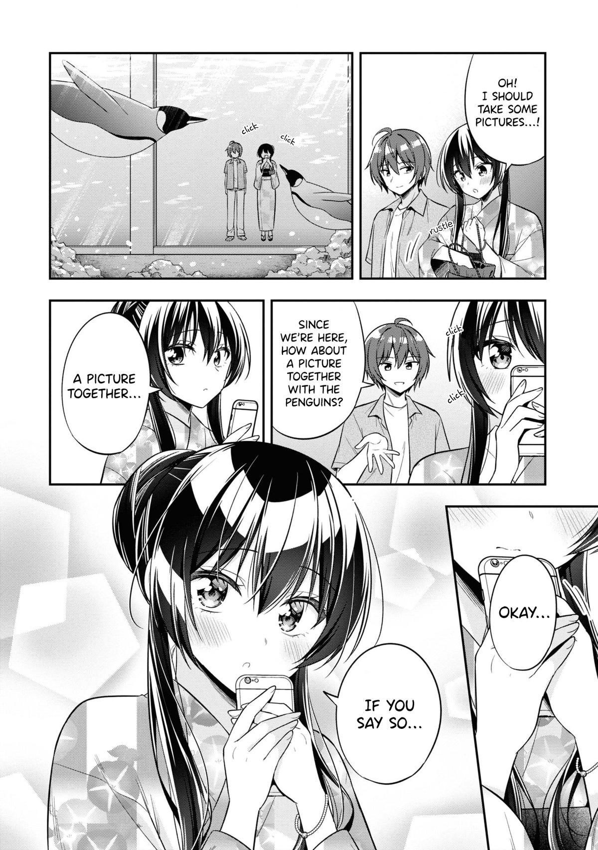 Tonari no Kuderella o Amayakashitara, Uchi no Aikagi o Watasu Koto ni Natta Chapter 22 page 11 - 