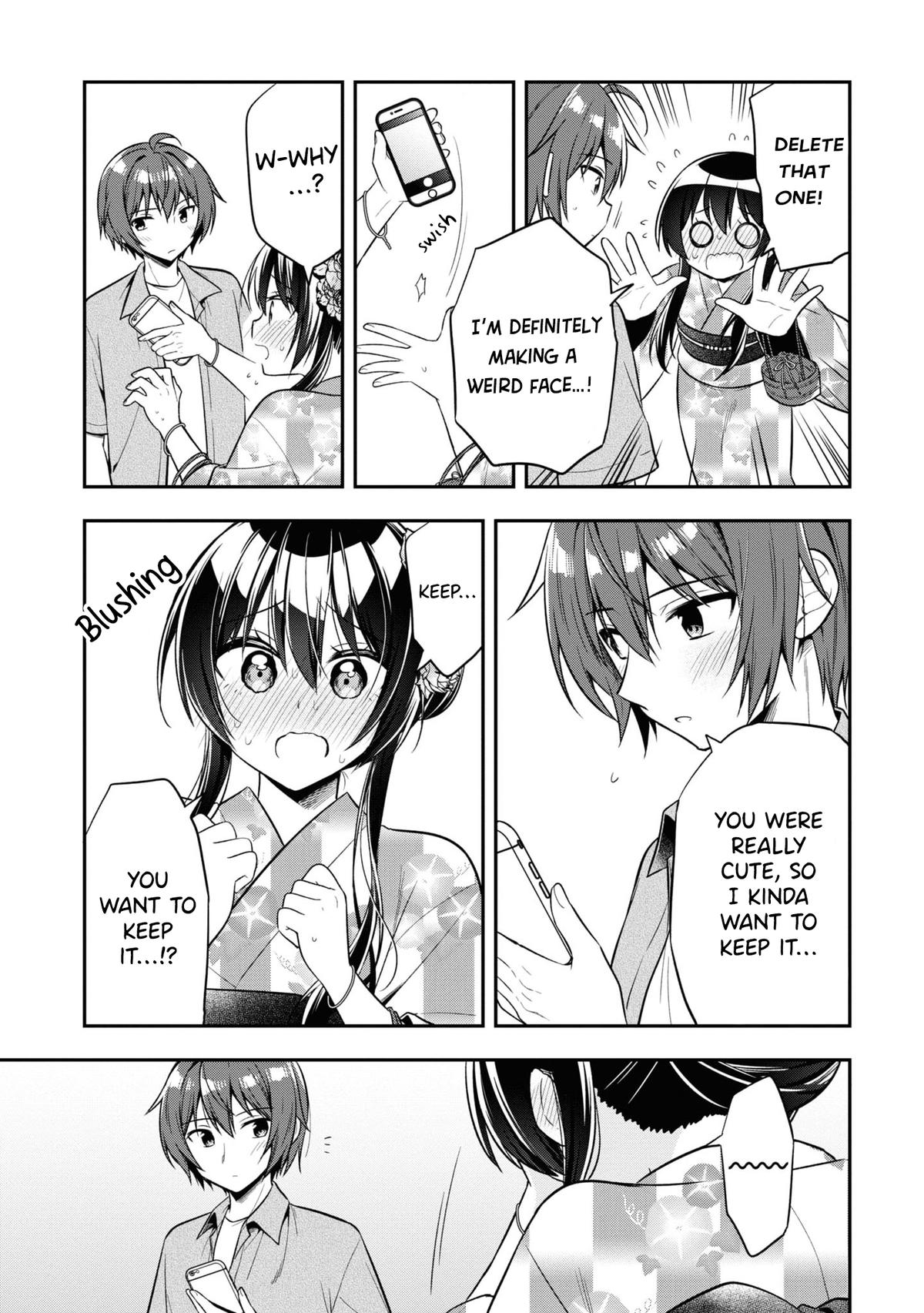 Tonari no Kuderella o Amayakashitara, Uchi no Aikagi o Watasu Koto ni Natta Chapter 22 page 14 - 