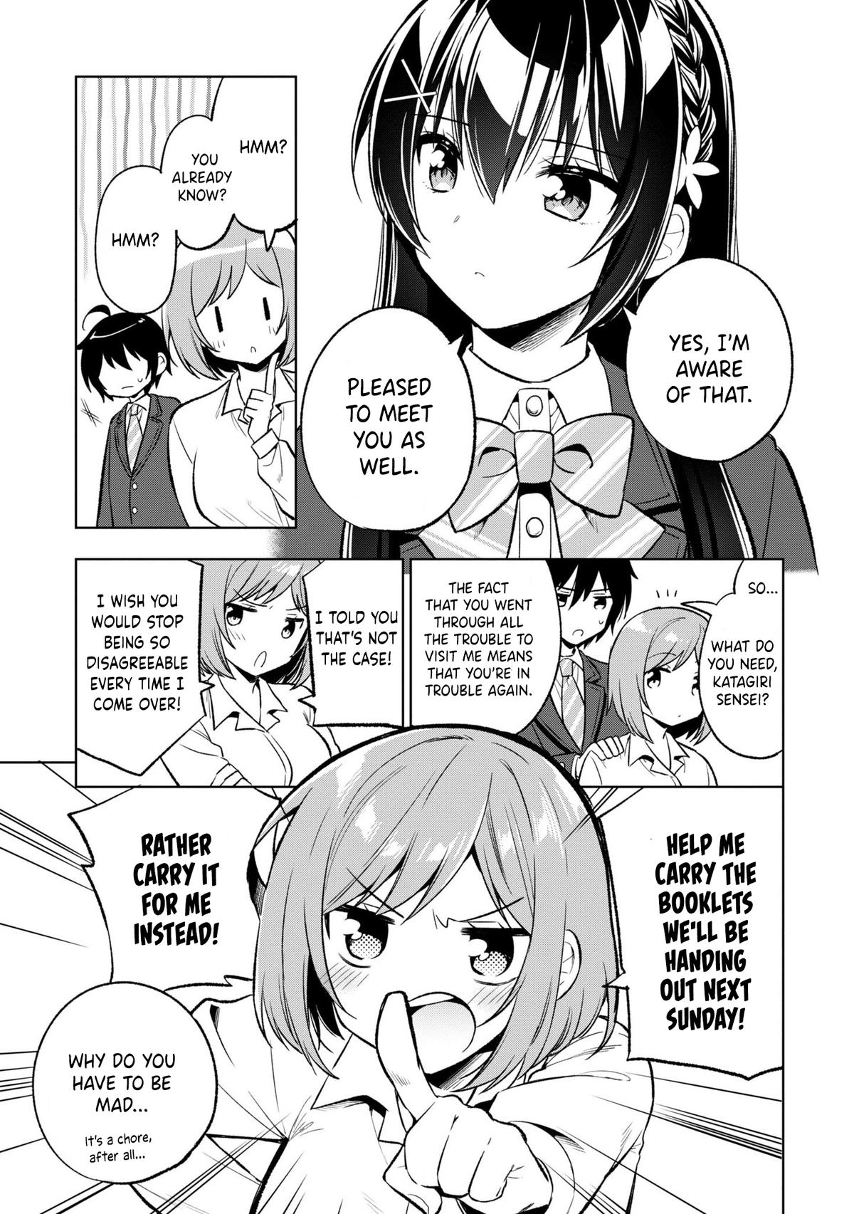 Tonari no Kuderella o Amayakashitara, Uchi no Aikagi o Watasu Koto ni Natta Chapter 3 page 12 - 