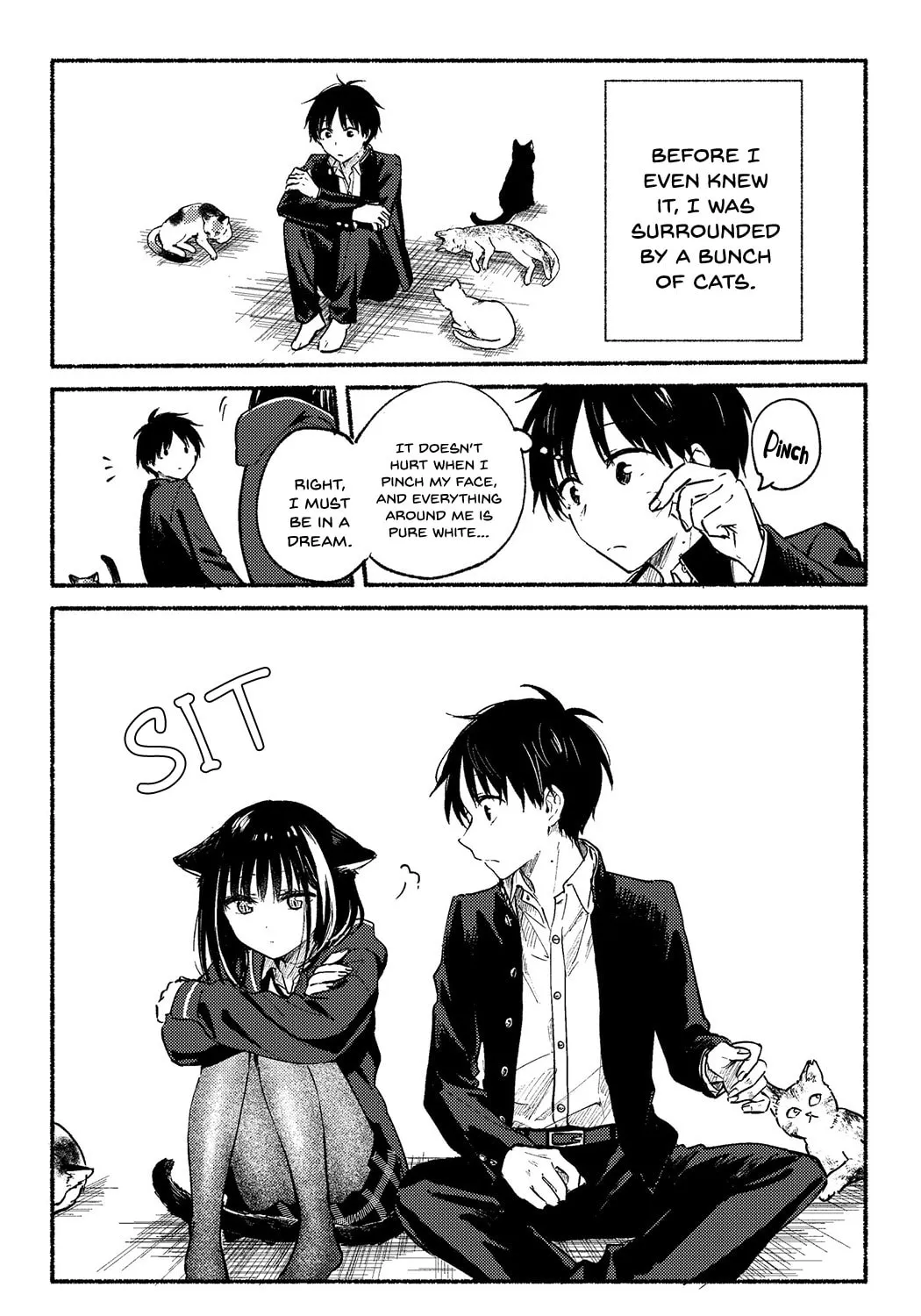 Tonari no Neko to Koi Shirazu Chapter 12.1 page 1 - 