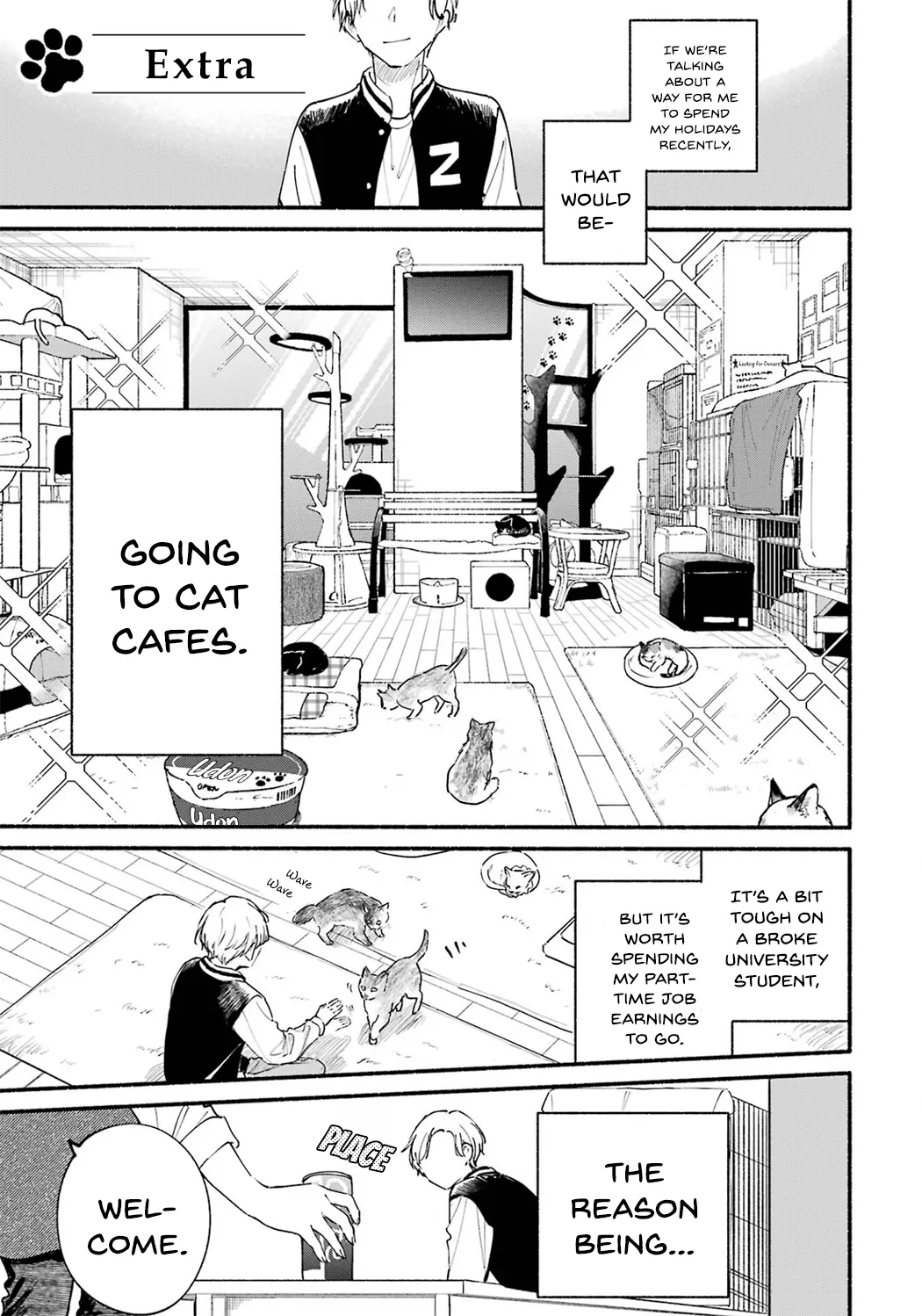 Tonari no Neko to Koi Shirazu Chapter 12.5 page 1 - 