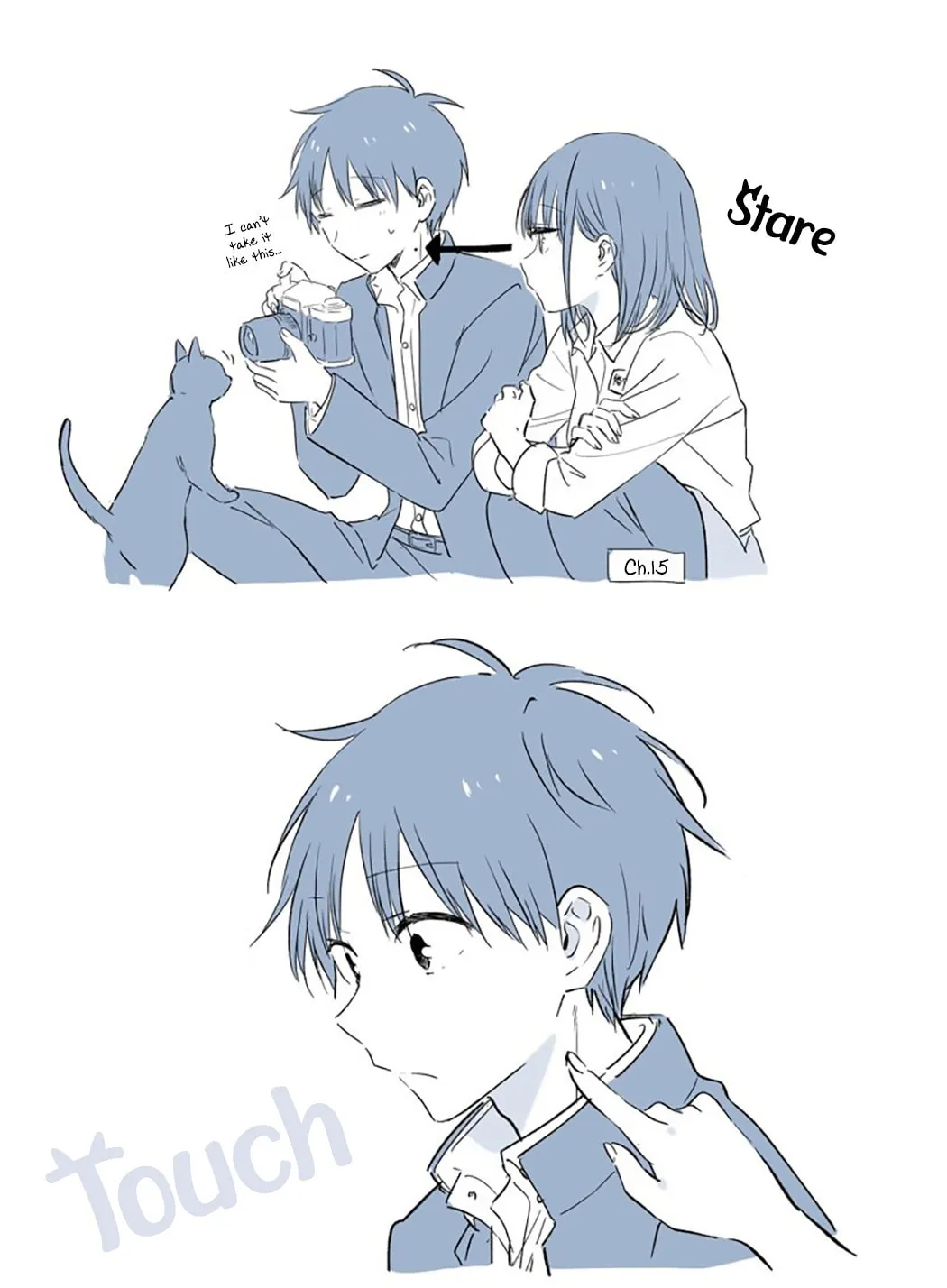 Tonari no Neko to Koi Shirazu Chapter 15.1 page 1 - 