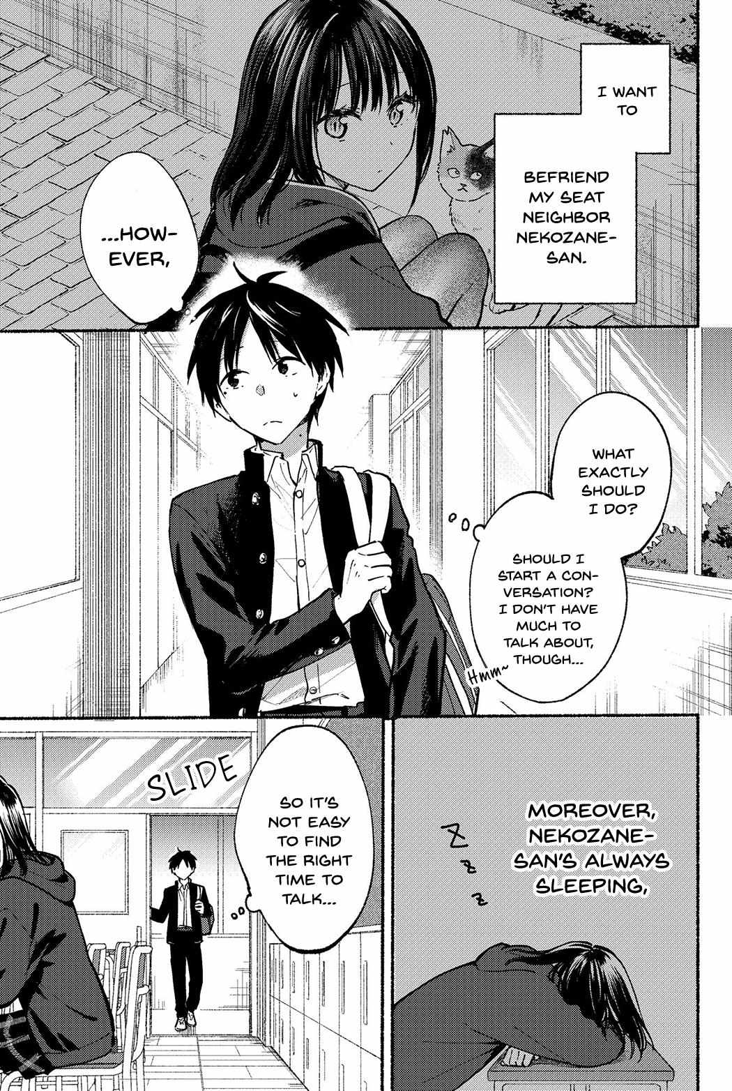 Tonari no Neko to Koi Shirazu Chapter 3 page 1 - 