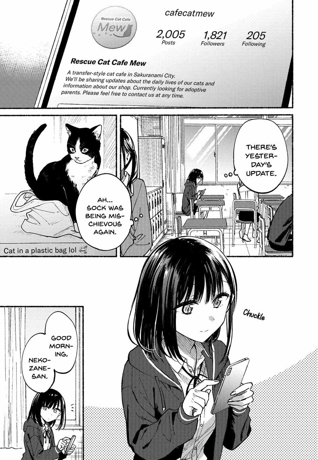 Tonari no Neko to Koi Shirazu Chapter 9 page 1 - 
