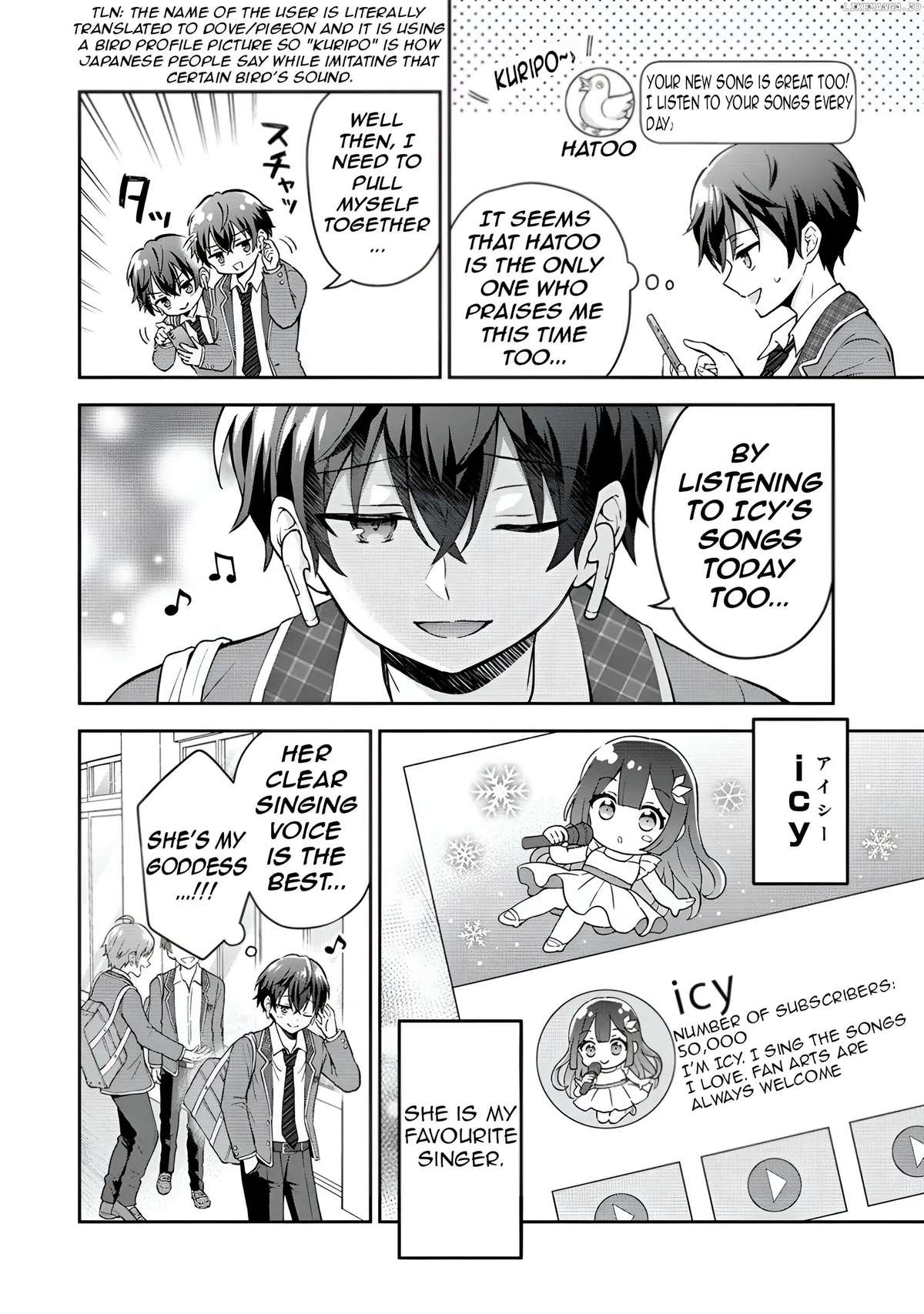 Tonari no Seki no Inkya Joshi ga Oshi Utai Datta ~Ore no Kyoku wo Uttatekure!~ Chapter 1 page 9 - 