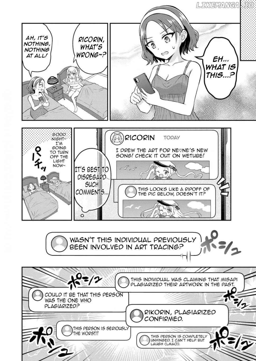 Tonari no Seki no Inkya Joshi ga Oshi Utai Datta ~Ore no Kyoku wo Uttatekure!~ Chapter 11 page 22 - 