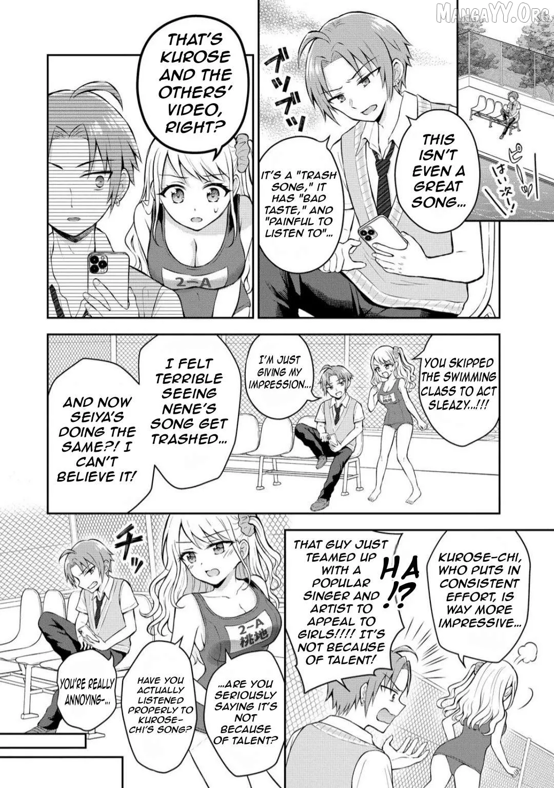 Tonari no Seki no Inkya Joshi ga Oshi Utai Datta ~Ore no Kyoku wo Uttatekure!~ Chapter 14.1 page 16 - 