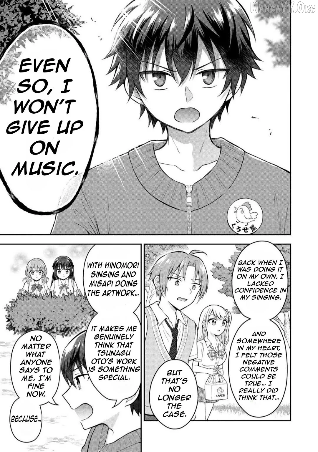 Tonari no Seki no Inkya Joshi ga Oshi Utai Datta ~Ore no Kyoku wo Uttatekure!~ Chapter 14.2 page 11 - 
