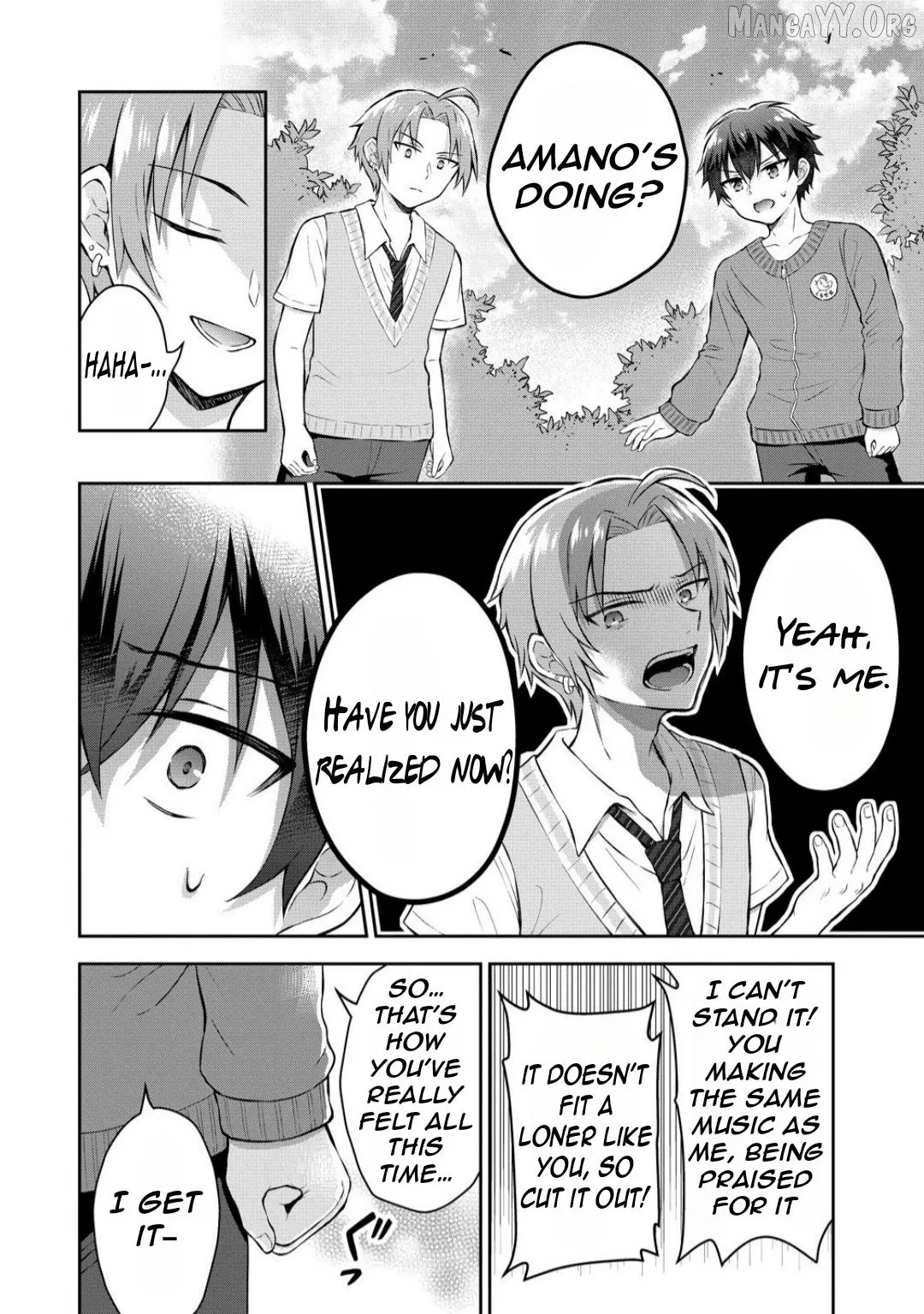 Tonari no Seki no Inkya Joshi ga Oshi Utai Datta ~Ore no Kyoku wo Uttatekure!~ Chapter 14.2 page 10 - 