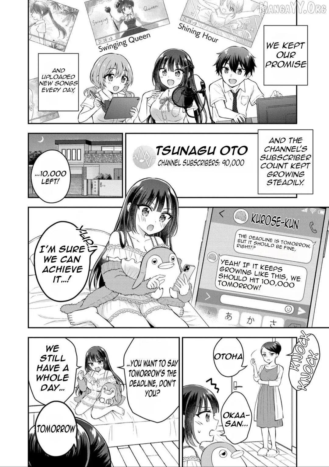 Tonari no Seki no Inkya Joshi ga Oshi Utai Datta ~Ore no Kyoku wo Uttatekure!~ Chapter 15 page 12 - 