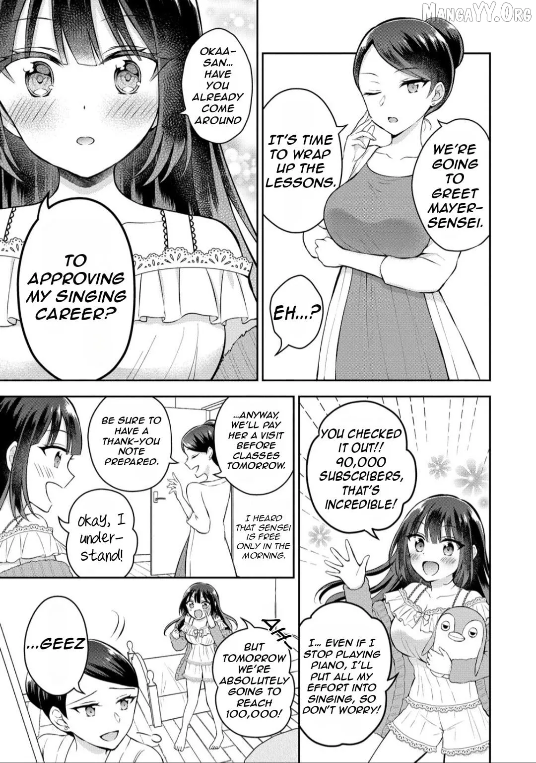 Tonari no Seki no Inkya Joshi ga Oshi Utai Datta ~Ore no Kyoku wo Uttatekure!~ Chapter 15 page 13 - 
