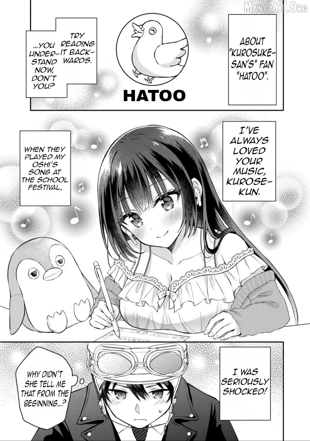 Tonari no Seki no Inkya Joshi ga Oshi Utai Datta ~Ore no Kyoku wo Uttatekure!~ Chapter 15 page 25 - 