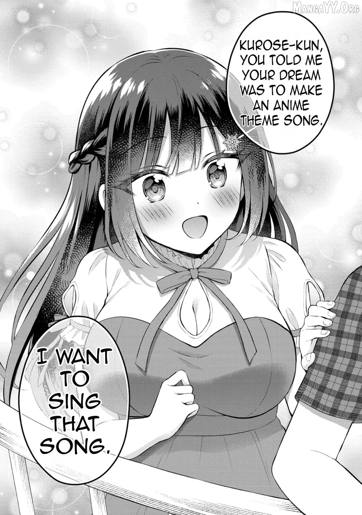 Tonari no Seki no Inkya Joshi ga Oshi Utai Datta ~Ore no Kyoku wo Uttatekure!~ Chapter 17 page 14 - 