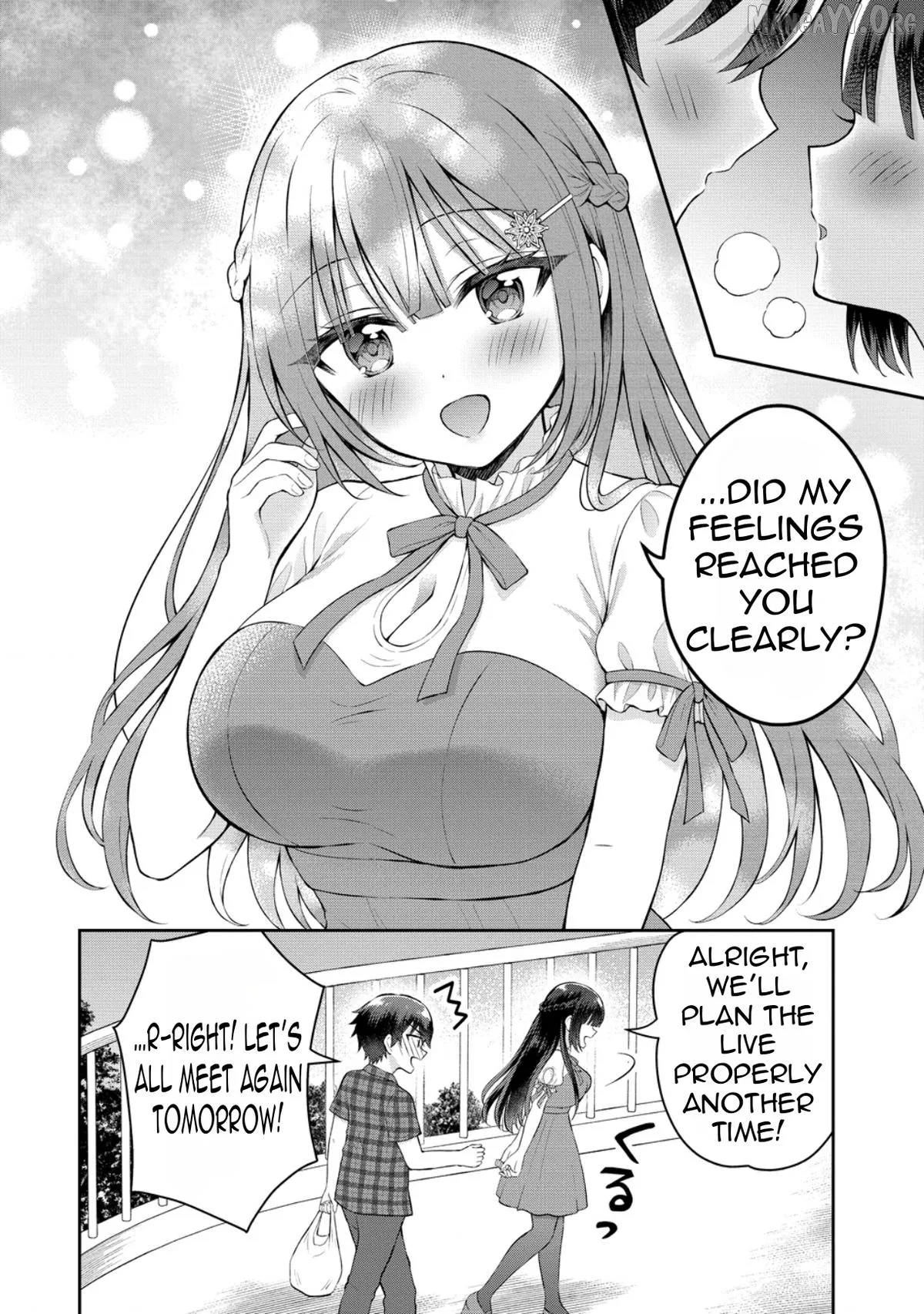 Tonari no Seki no Inkya Joshi ga Oshi Utai Datta ~Ore no Kyoku wo Uttatekure!~ Chapter 17 page 19 - 