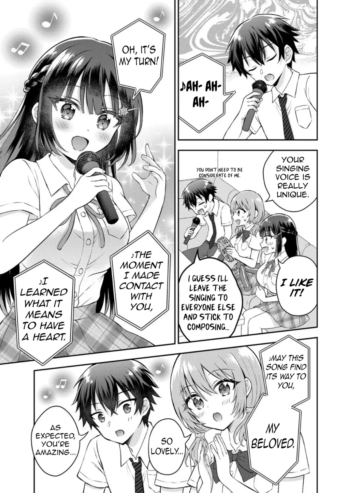 Tonari no Seki no Inkya Joshi ga Oshi Utai Datta ~Ore no Kyoku wo Uttatekure!~ Chapter 18 page 12 - 