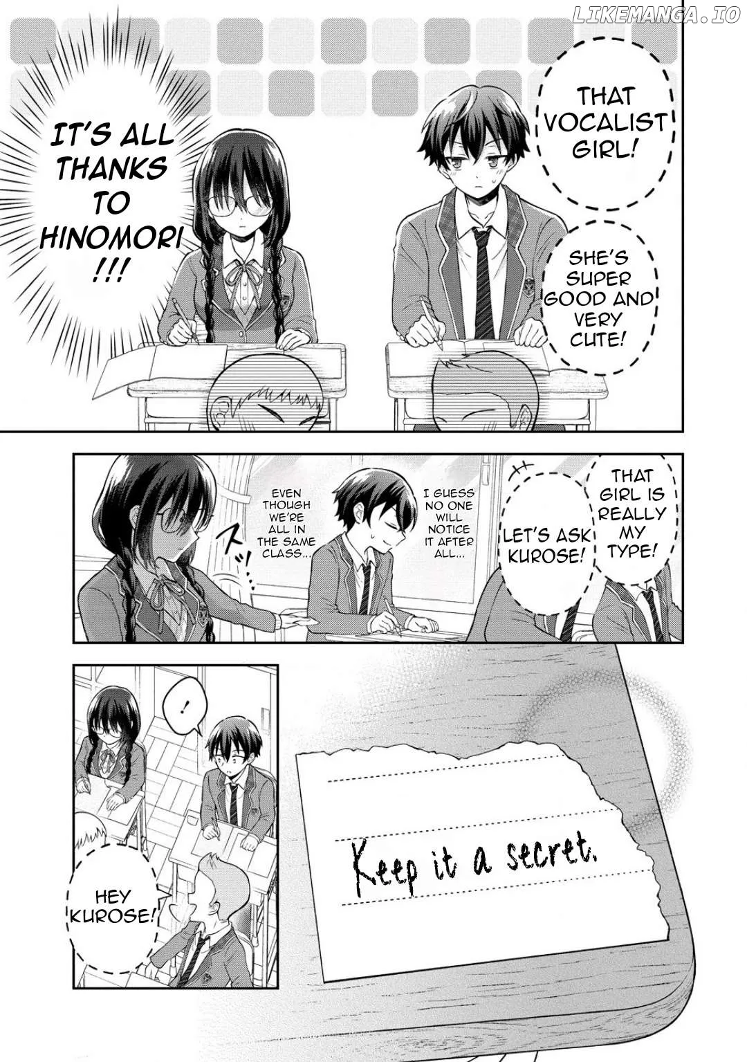 Tonari no Seki no Inkya Joshi ga Oshi Utai Datta ~Ore no Kyoku wo Uttatekure!~ Chapter 2 page 8 - 