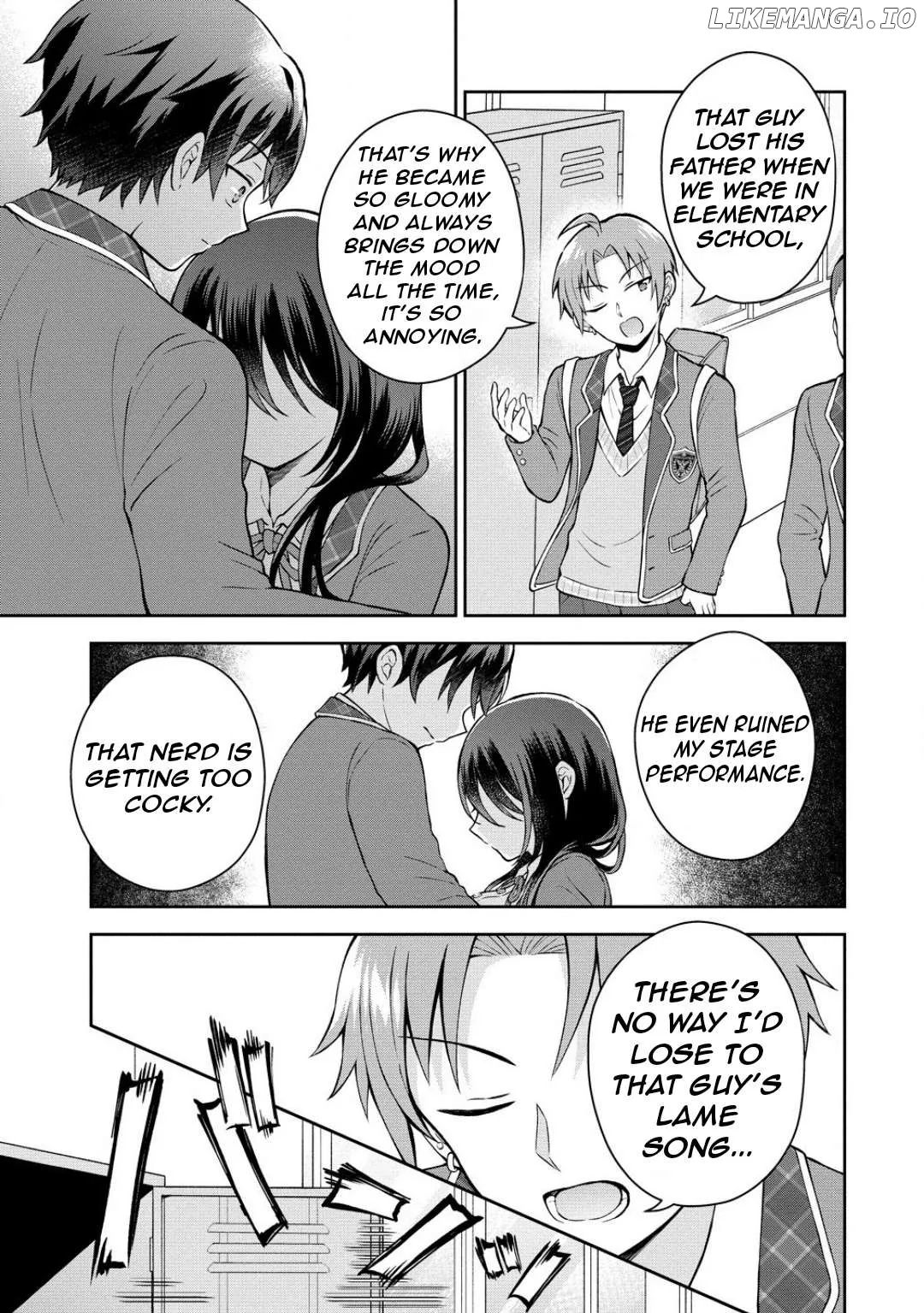 Tonari no Seki no Inkya Joshi ga Oshi Utai Datta ~Ore no Kyoku wo Uttatekure!~ Chapter 3.2 page 10 - 