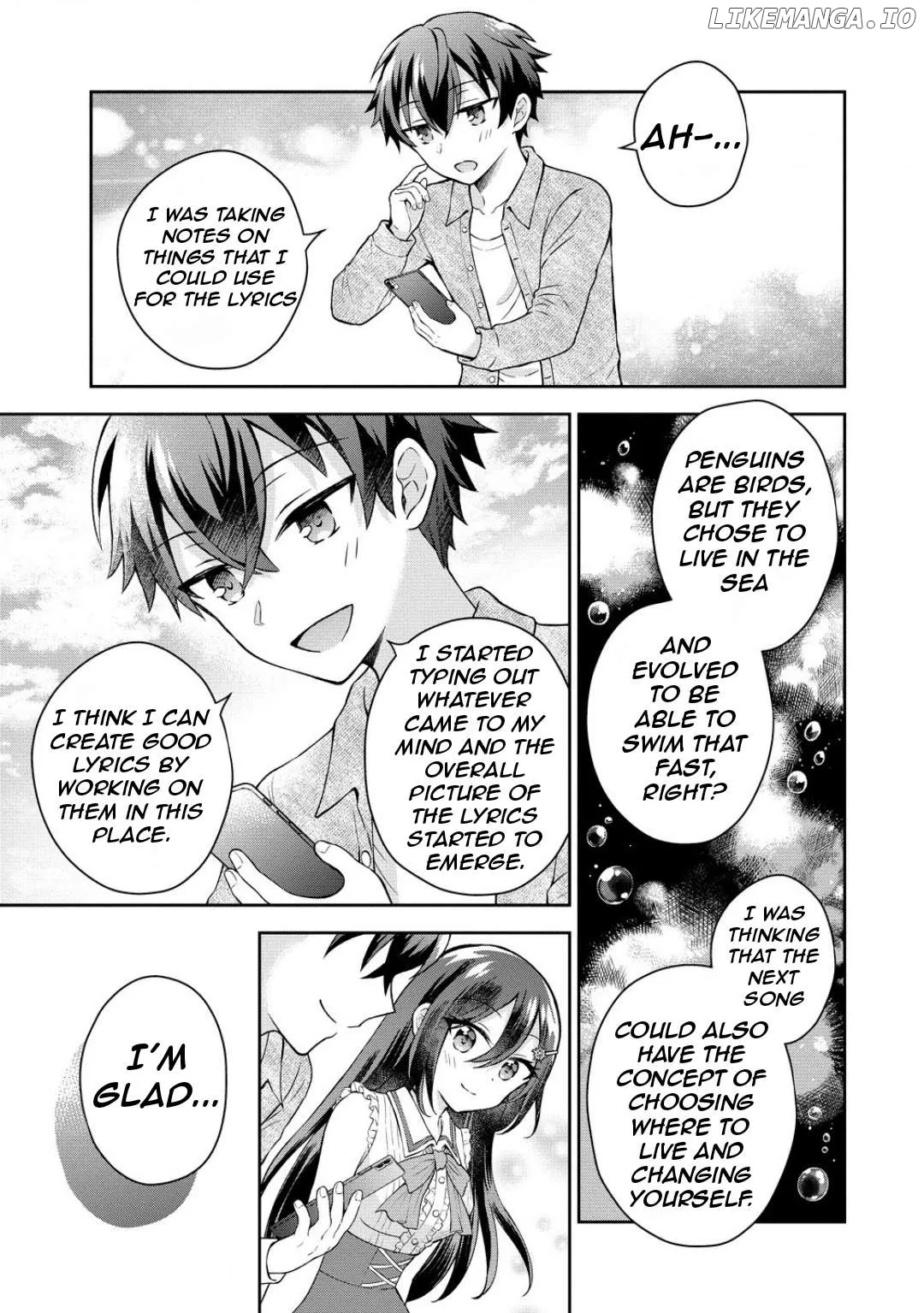 Tonari no Seki no Inkya Joshi ga Oshi Utai Datta ~Ore no Kyoku wo Uttatekure!~ Chapter 4.2 page 9 - 