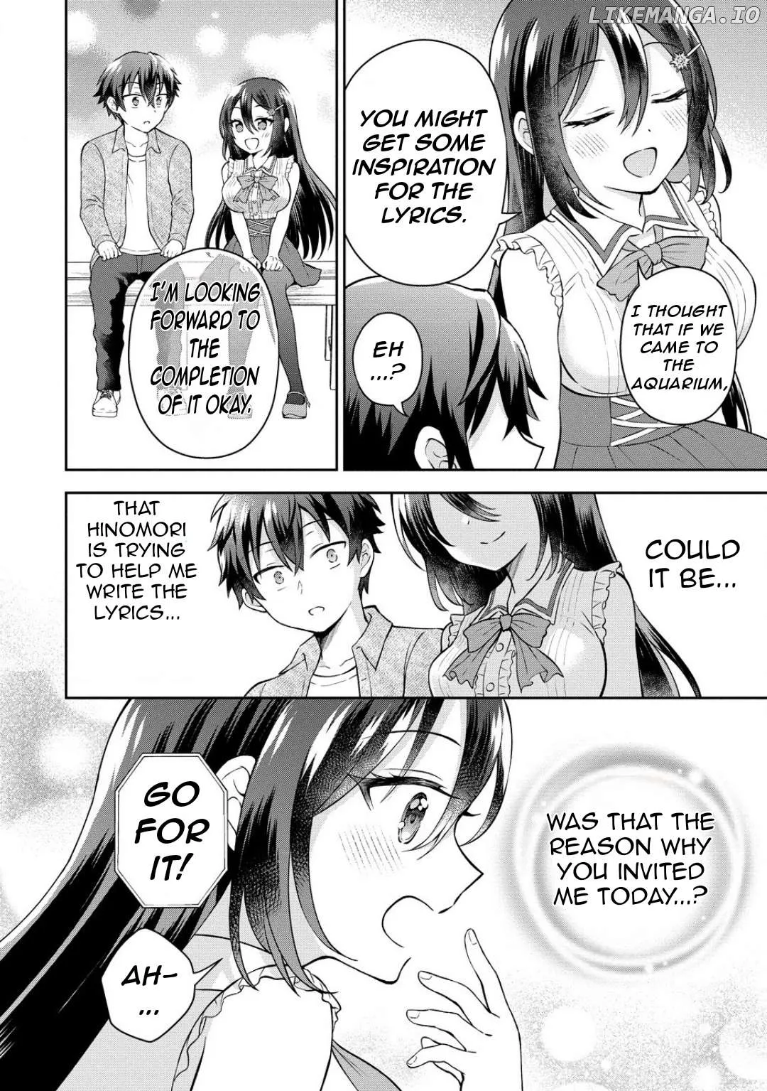 Tonari no Seki no Inkya Joshi ga Oshi Utai Datta ~Ore no Kyoku wo Uttatekure!~ Chapter 4.2 page 10 - 
