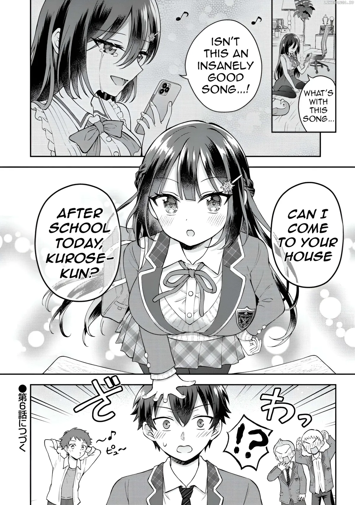 Tonari no Seki no Inkya Joshi ga Oshi Utai Datta ~Ore no Kyoku wo Uttatekure!~ Chapter 5.2 page 17 - 