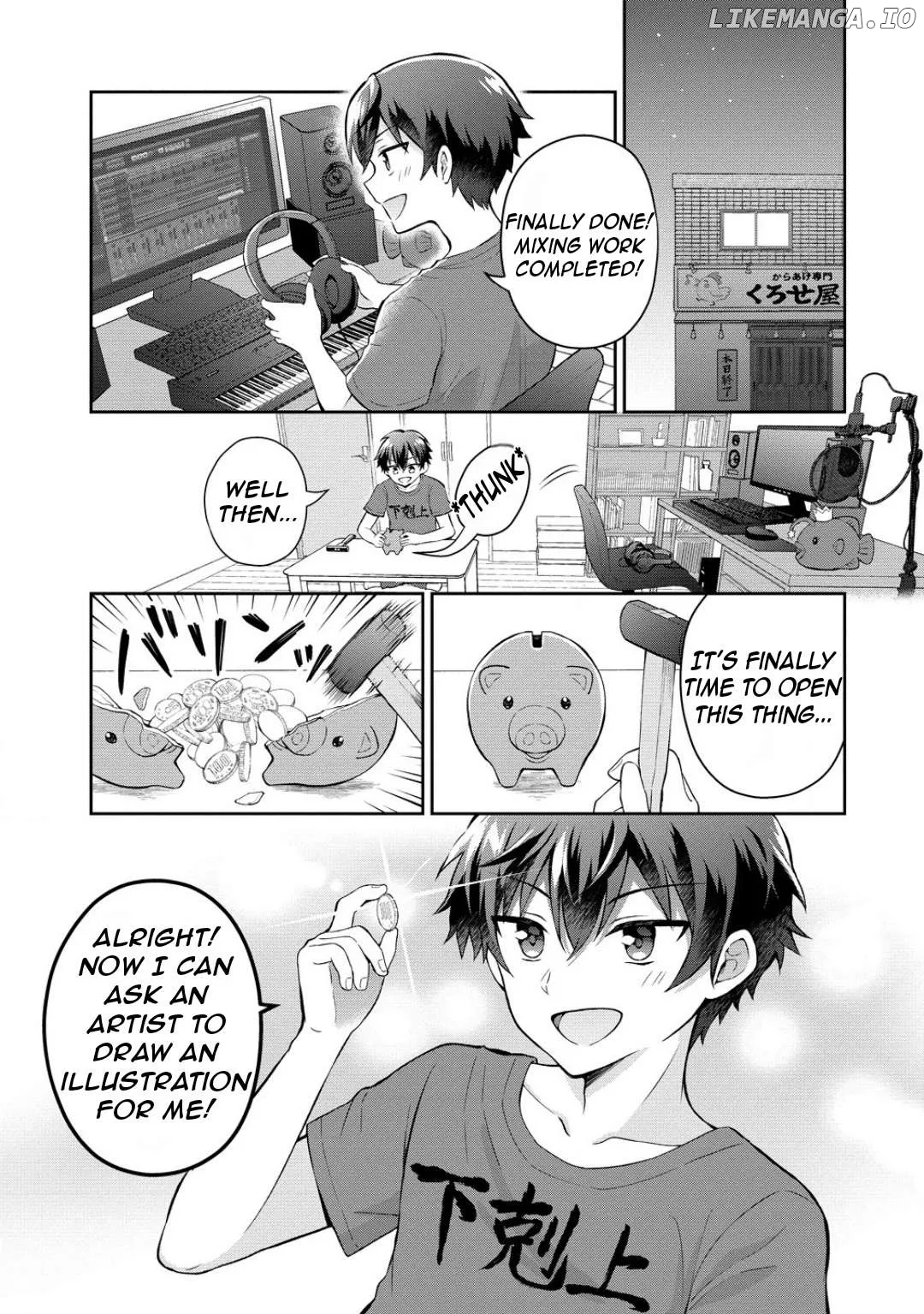 Tonari no Seki no Inkya Joshi ga Oshi Utai Datta ~Ore no Kyoku wo Uttatekure!~ Chapter 7 page 4 - 