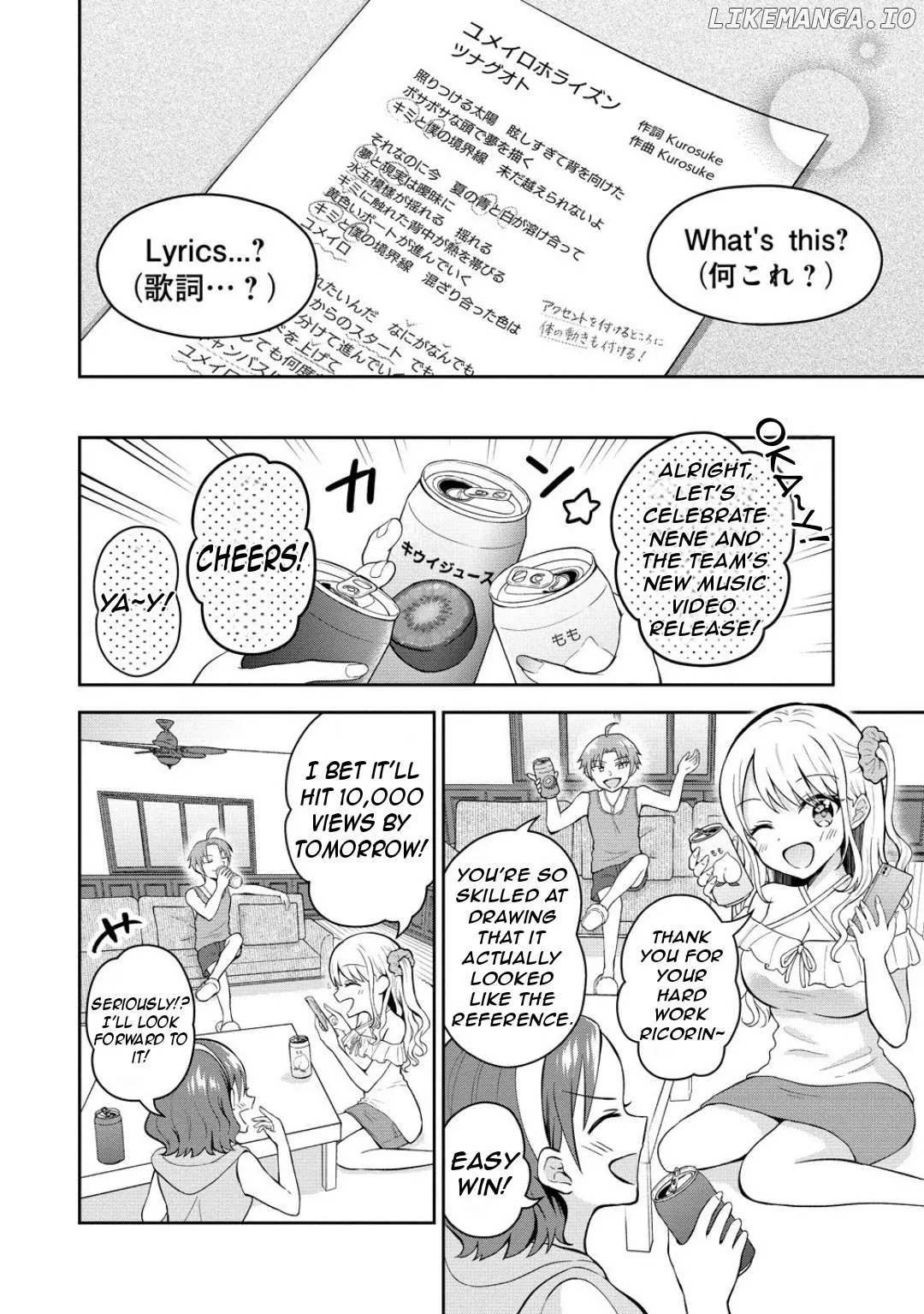 Tonari no Seki no Inkya Joshi ga Oshi Utai Datta ~Ore no Kyoku wo Uttatekure!~ Chapter 9 page 16 - 