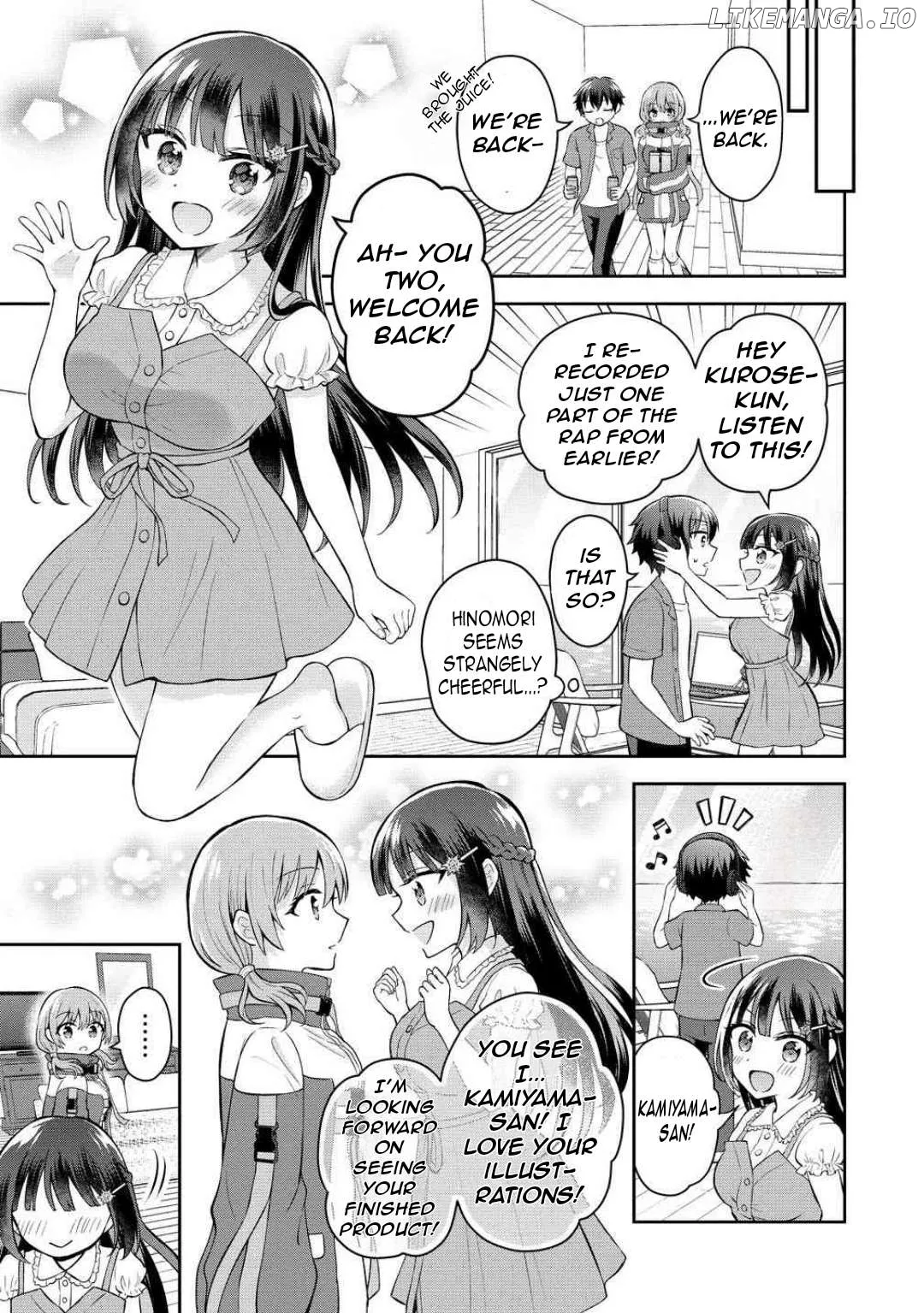 Tonari no Seki no Inkya Joshi ga Oshi Utai Datta ~Ore no Kyoku wo Uttatekure!~ Chapter 9 page 17 - 