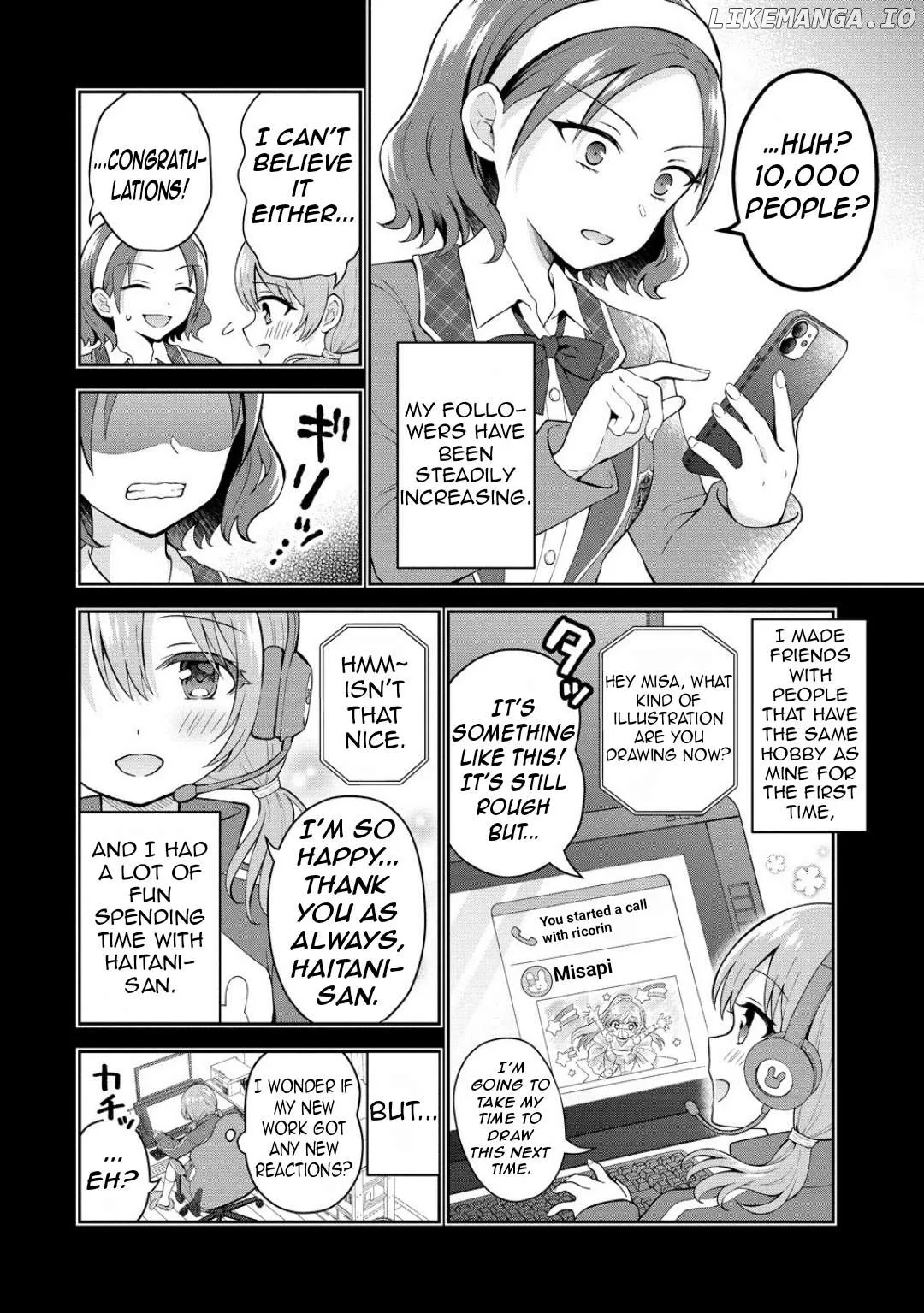 Tonari no Seki no Inkya Joshi ga Oshi Utai Datta ~Ore no Kyoku wo Uttatekure!~ Chapter 9 page 6 - 
