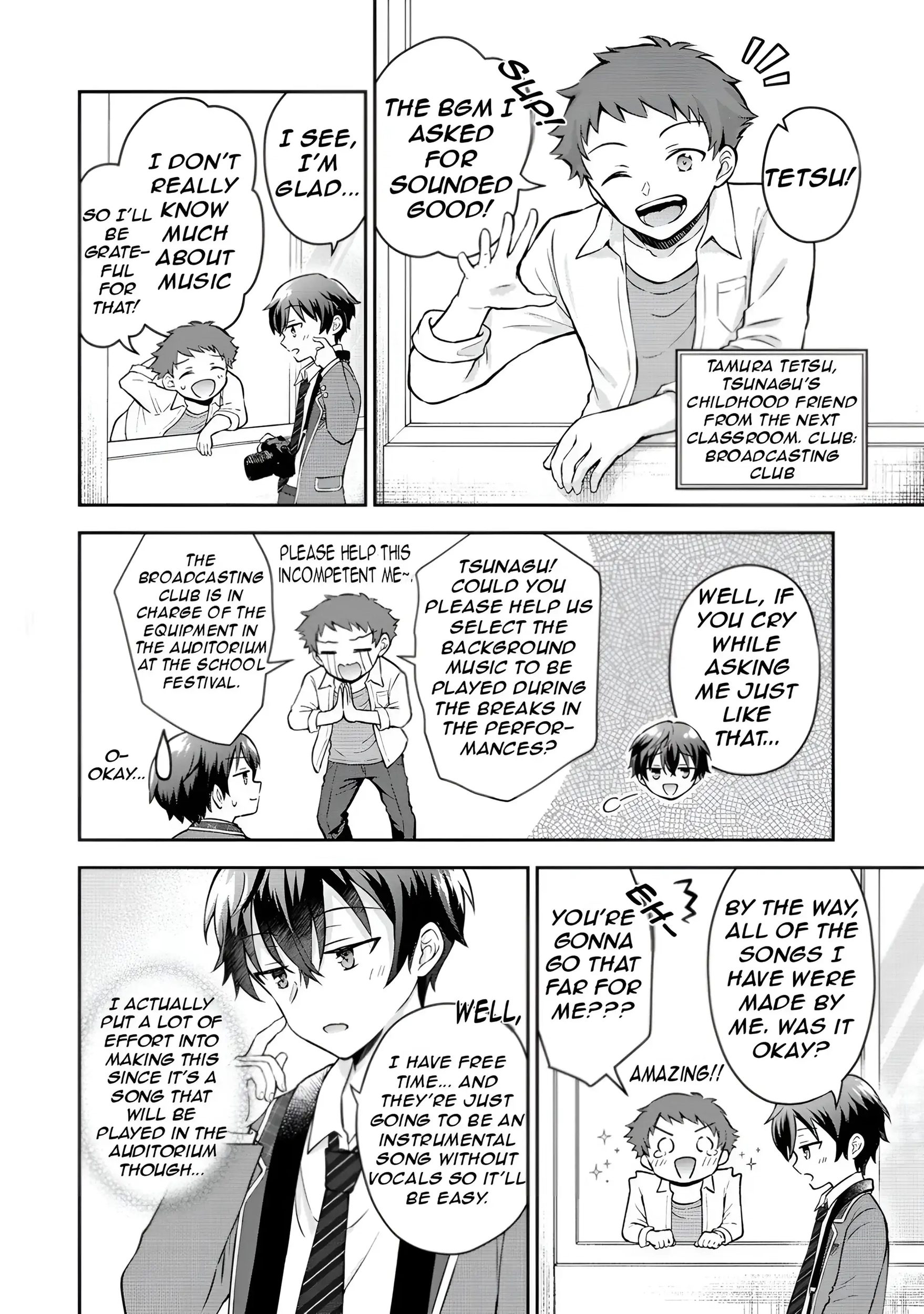 Tonari no Seki no Inkya Joshi ga Oshi Utaite Datta ~Ore no Kyoku wo Uttatekure!~ Chapter 1 page 15 - 