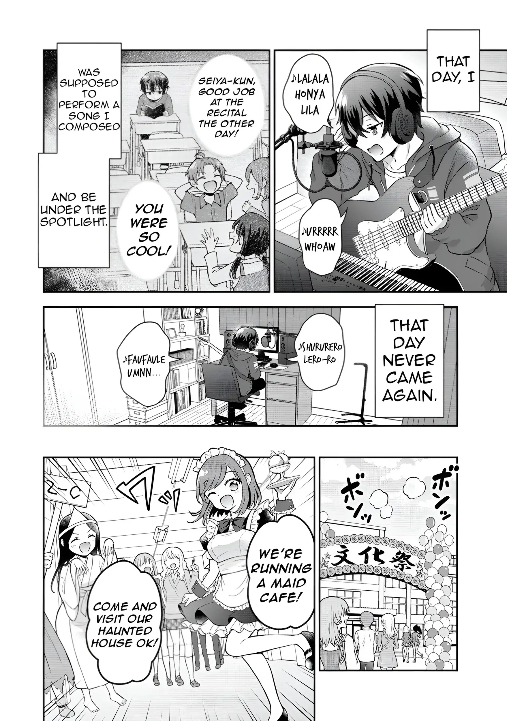 Tonari no Seki no Inkya Joshi ga Oshi Utaite Datta ~Ore no Kyoku wo Uttatekure!~ Chapter 1 page 21 - 