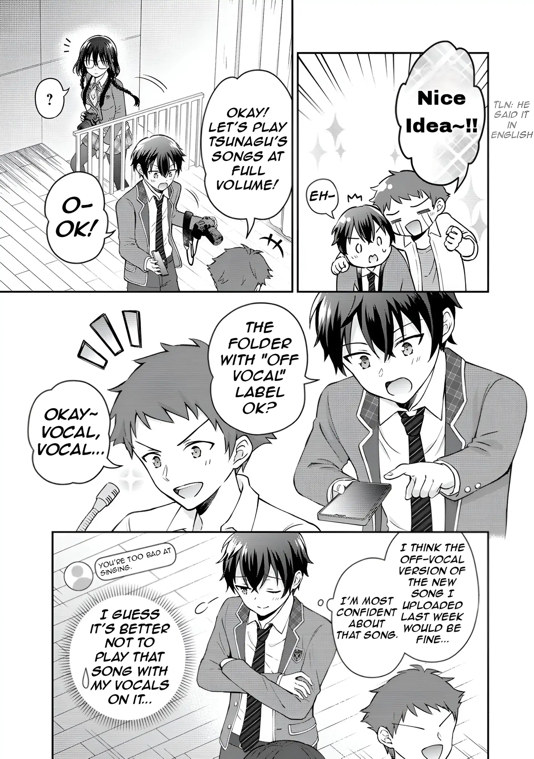 Tonari no Seki no Inkya Joshi ga Oshi Utaite Datta ~Ore no Kyoku wo Uttatekure!~ Chapter 1 page 29 - 