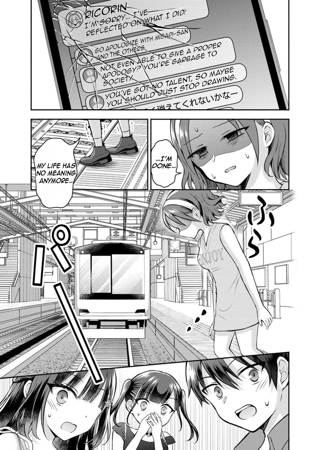 Tonari no Seki no Inkya Joshi ga Oshi Utaite Datta ~Ore no Kyoku wo Uttatekure!~ Chapter 13 page 14 - 
