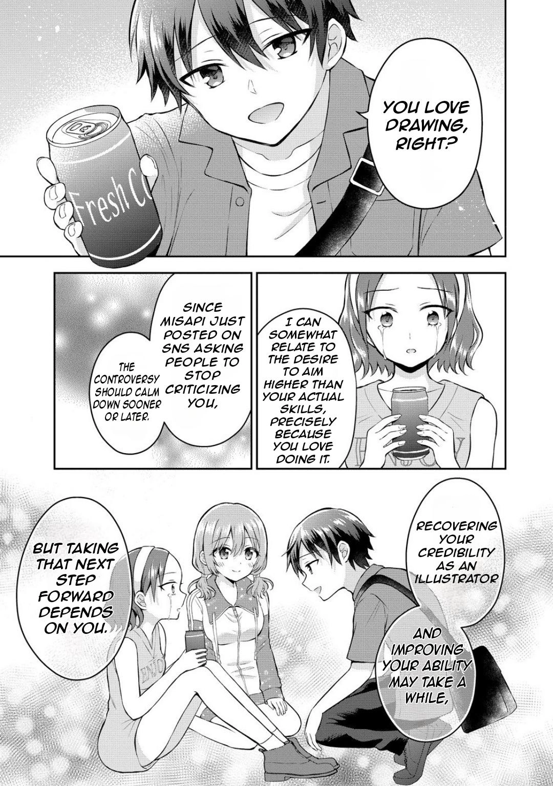 Tonari no Seki no Inkya Joshi ga Oshi Utaite Datta ~Ore no Kyoku wo Uttatekure!~ Chapter 13 page 18 - 