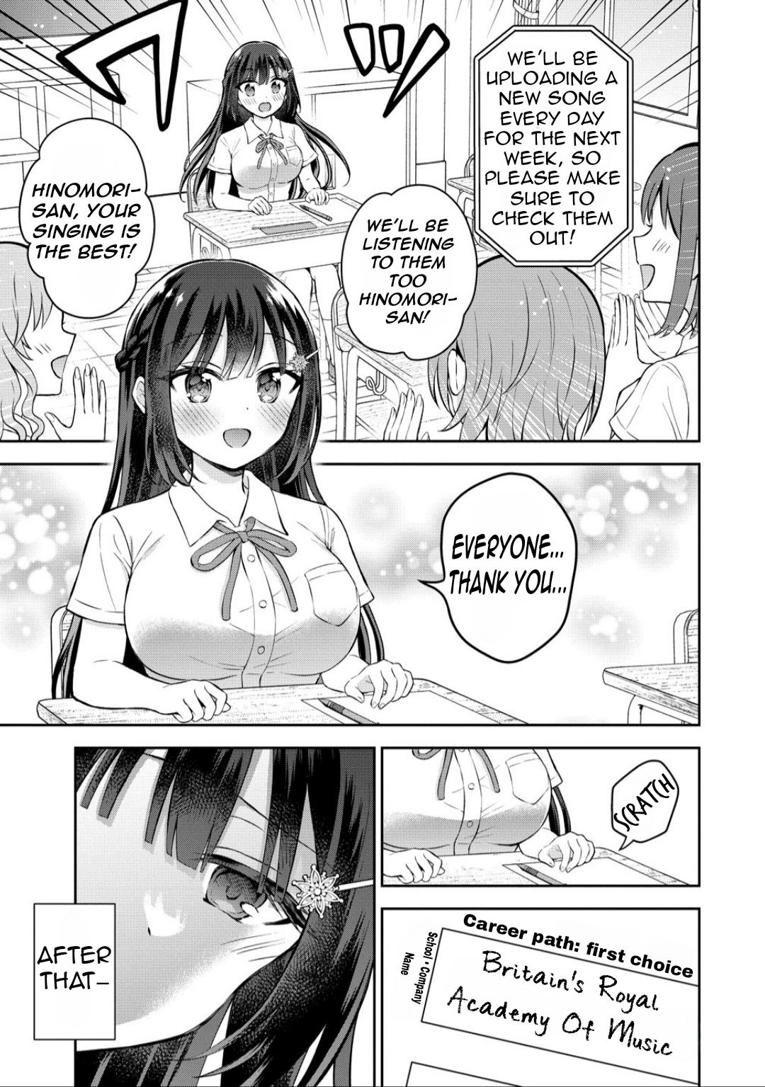 Tonari no Seki no Inkya Joshi ga Oshi Utaite Datta ~Ore no Kyoku wo Uttatekure!~ Chapter 15 page 11 - 