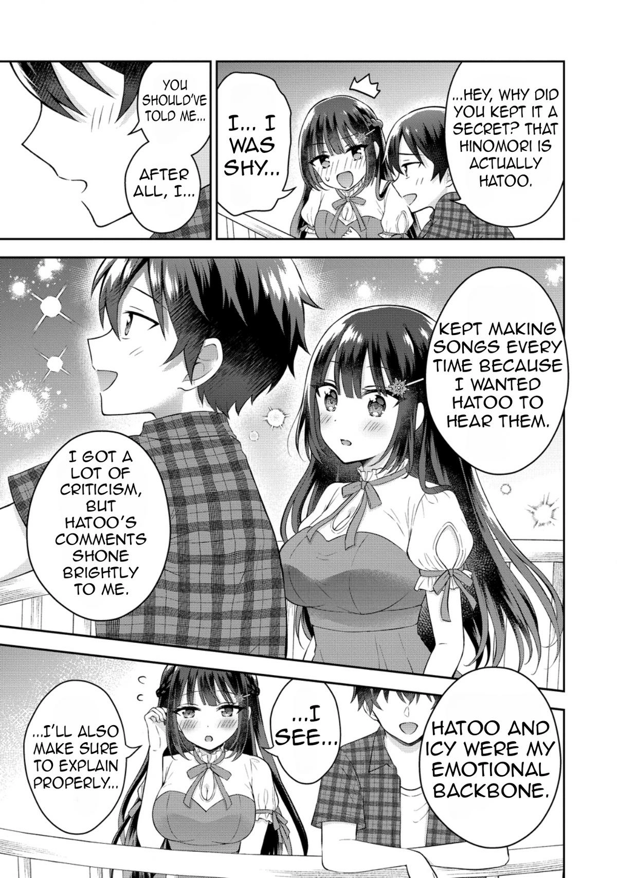 Tonari no Seki no Inkya Joshi ga Oshi Utaite Datta ~Ore no Kyoku wo Uttatekure!~ Chapter 17 page 12 - 
