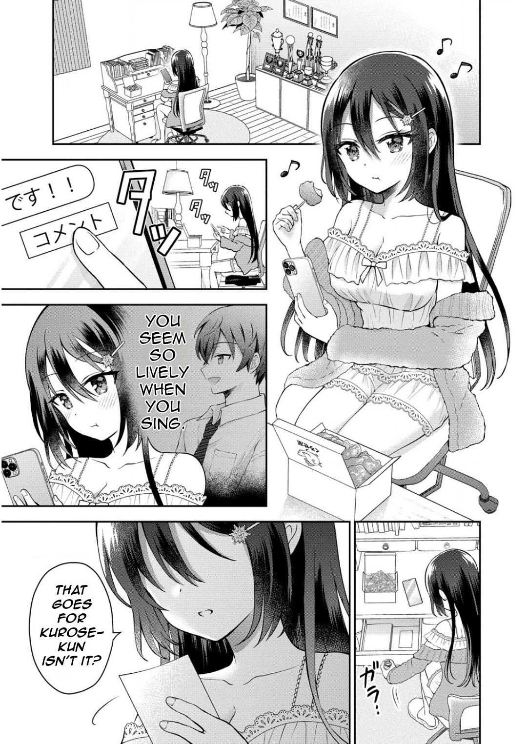 Tonari no Seki no Inkya Joshi ga Oshi Utaite Datta ~Ore no Kyoku wo Uttatekure!~ Chapter 2 page 35 - 